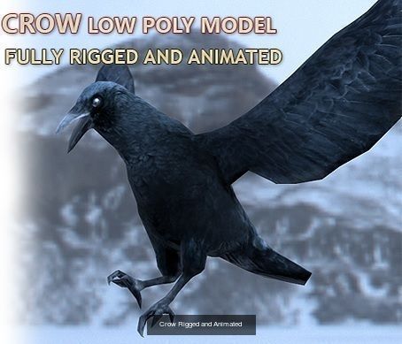 Rigged skinned and animated animal package 3D Model Collection_6