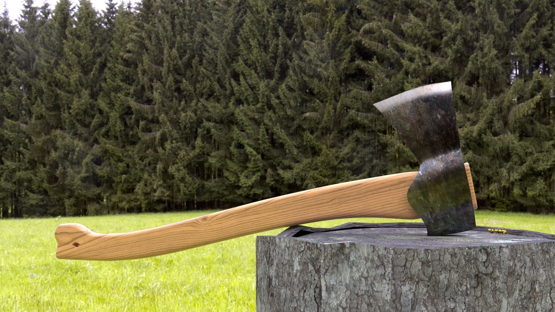 ORTAS AXE NO 1 AND NO 2 3D Model Collection_36