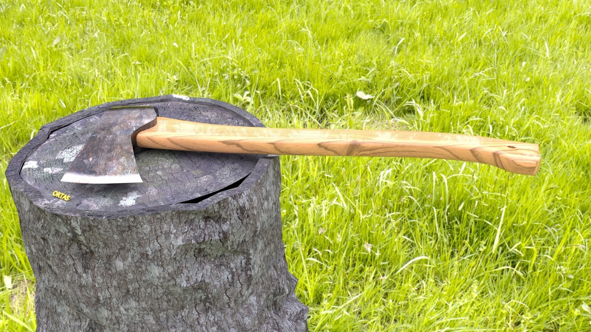 ORTAS AXE NO 1 AND NO 2 3D Model Collection_34