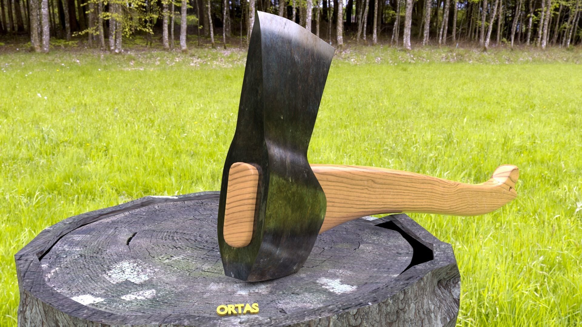 ORTAS AXE NO 1 AND NO 2 3D Model Collection_29