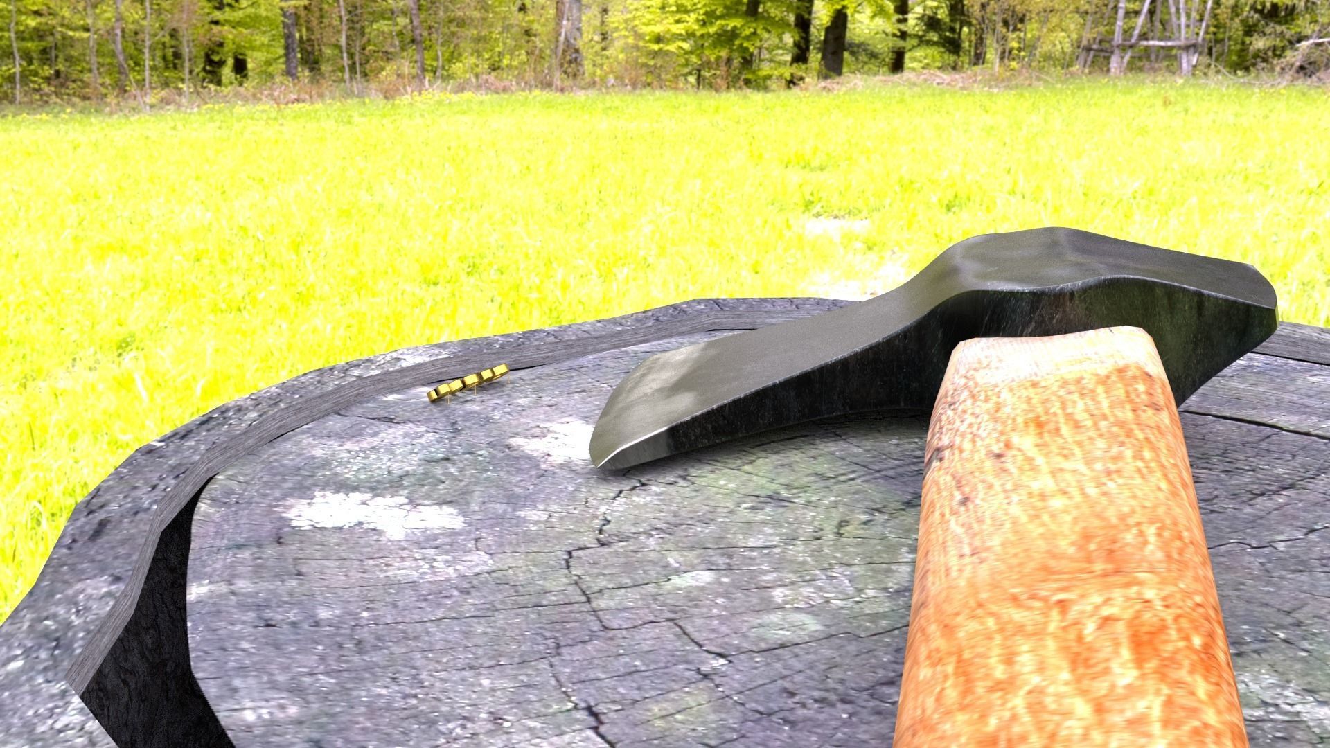 ORTAS AXE NO 1 AND NO 2 3D Model Collection_5