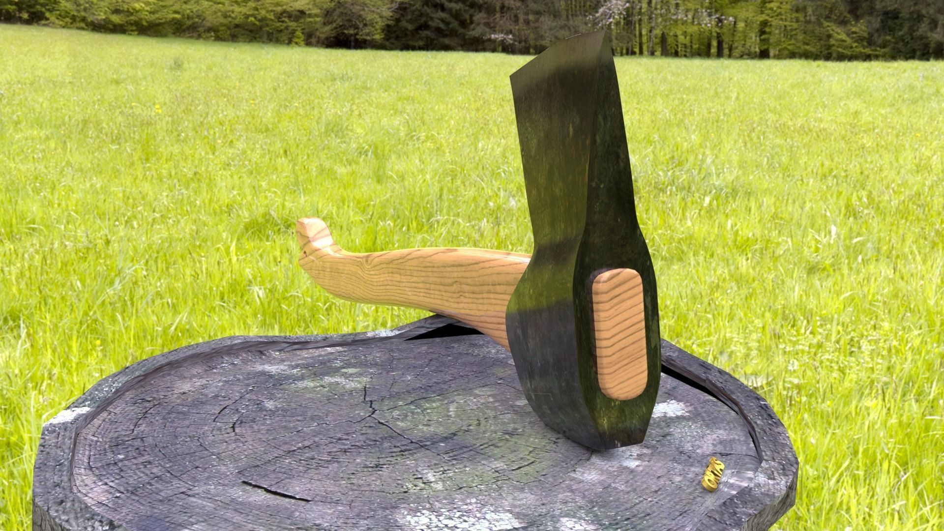 ORTAS AXE NO 1 AND NO 2 3D Model Collection_28