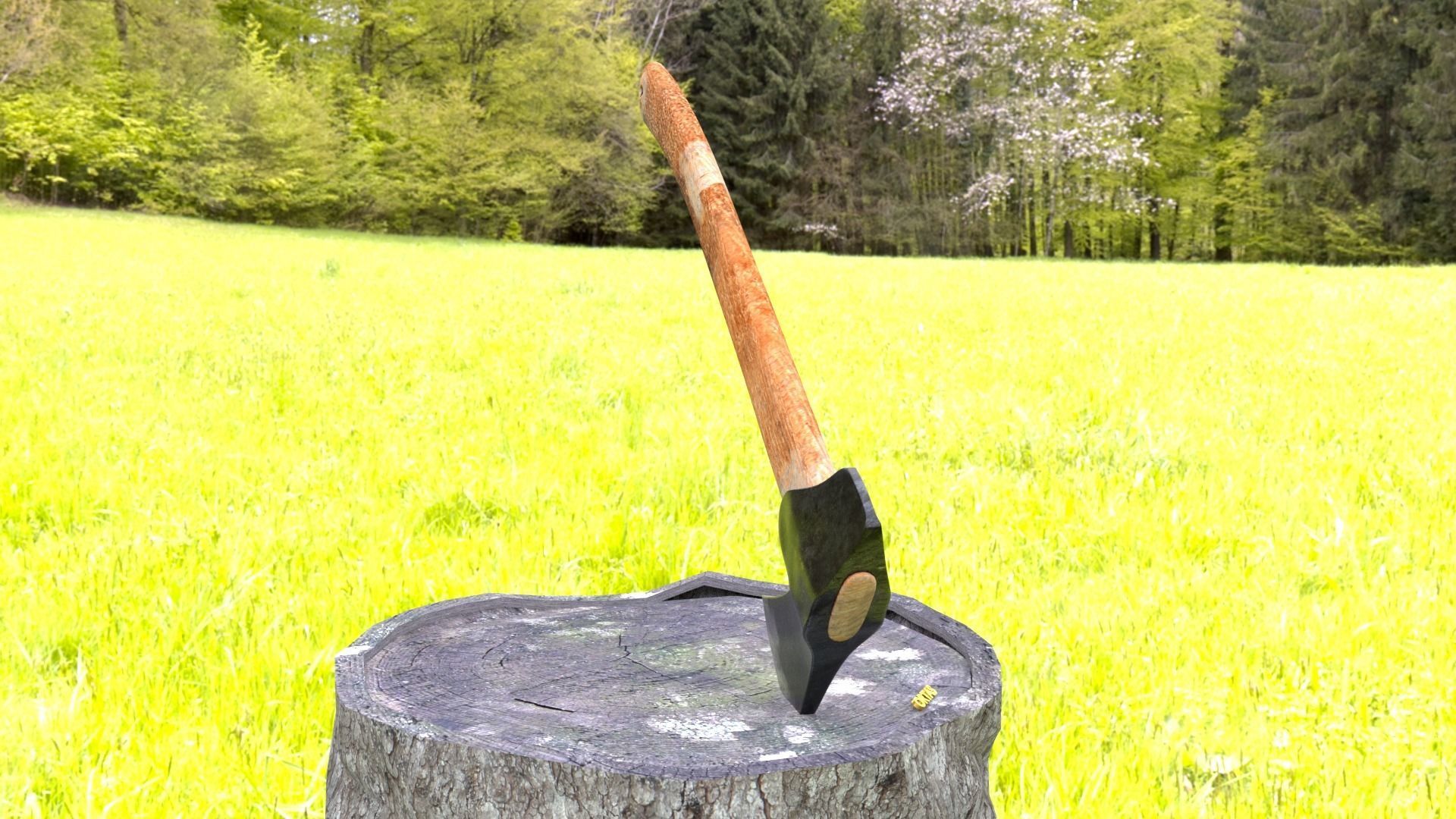 ORTAS AXE NO 1 AND NO 2 3D Model Collection_8