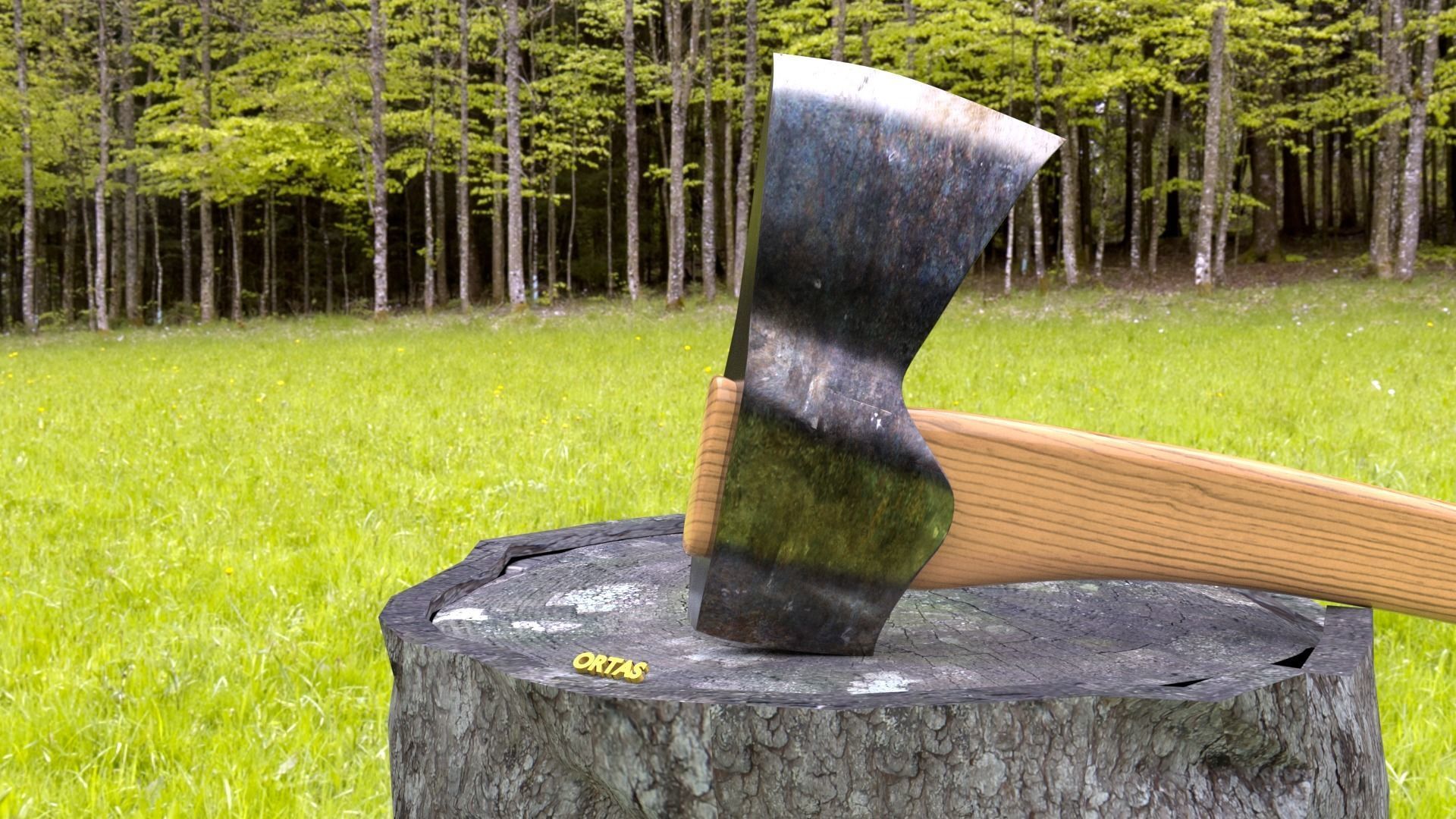 ORTAS AXE NO 1 AND NO 2 3D Model Collection_30