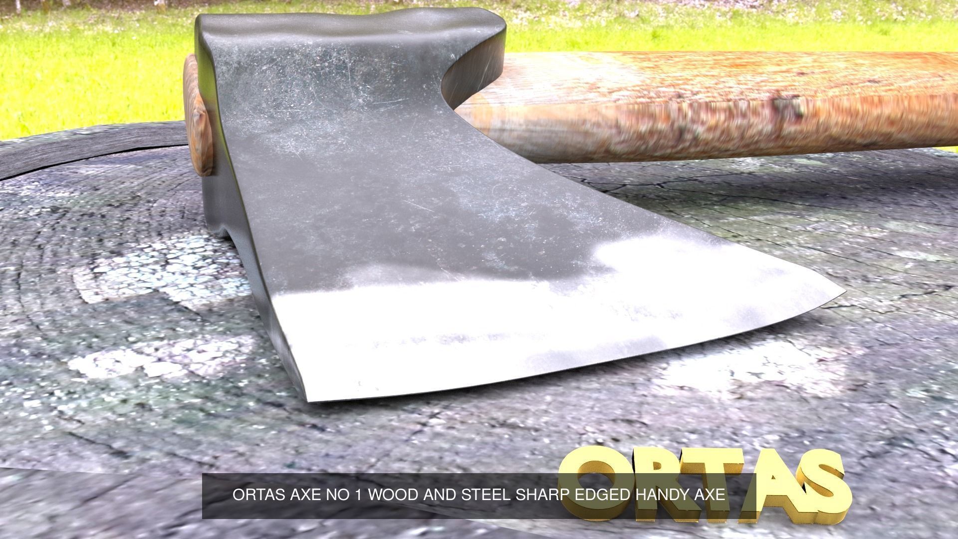 ORTAS AXE NO 1 AND NO 2 3D Model Collection_1