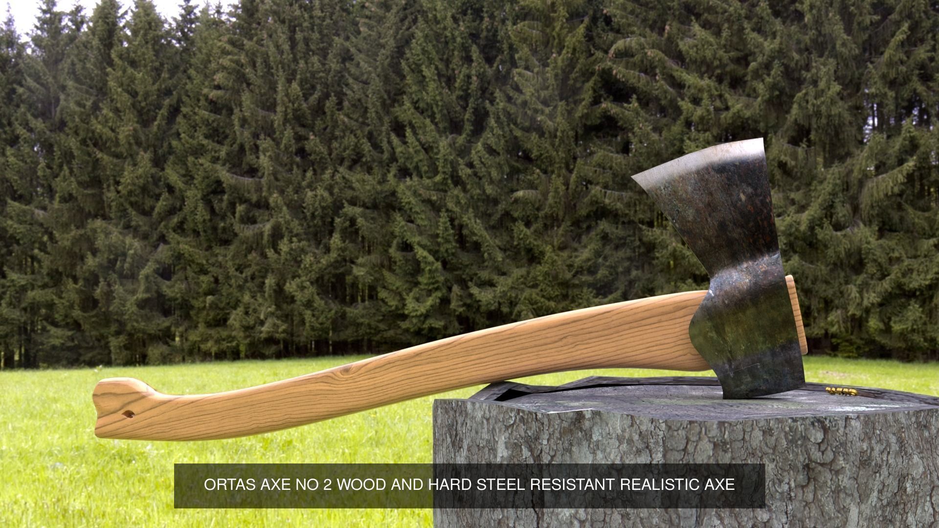 ORTAS AXE NO 1 AND NO 2 3D Model Collection_2