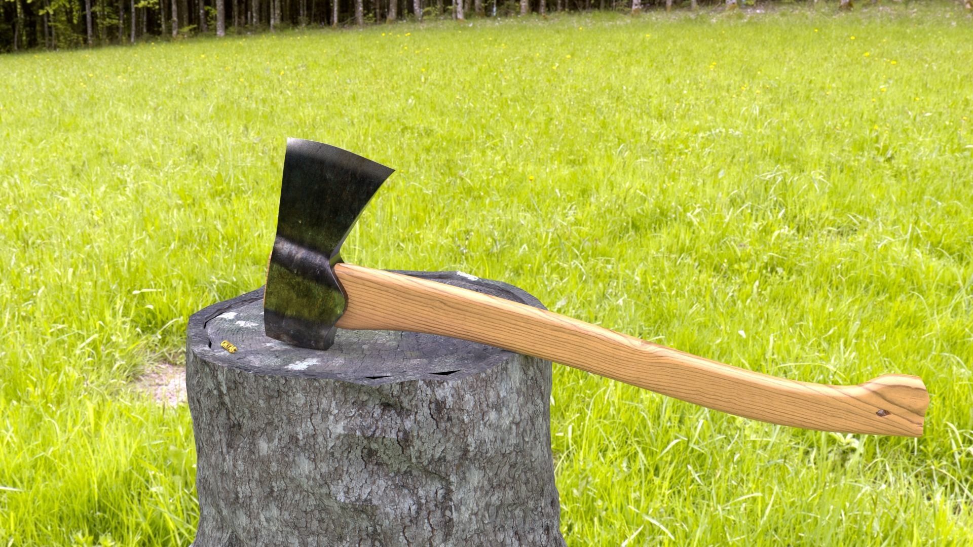 ORTAS AXE NO 1 AND NO 2 3D Model Collection_32