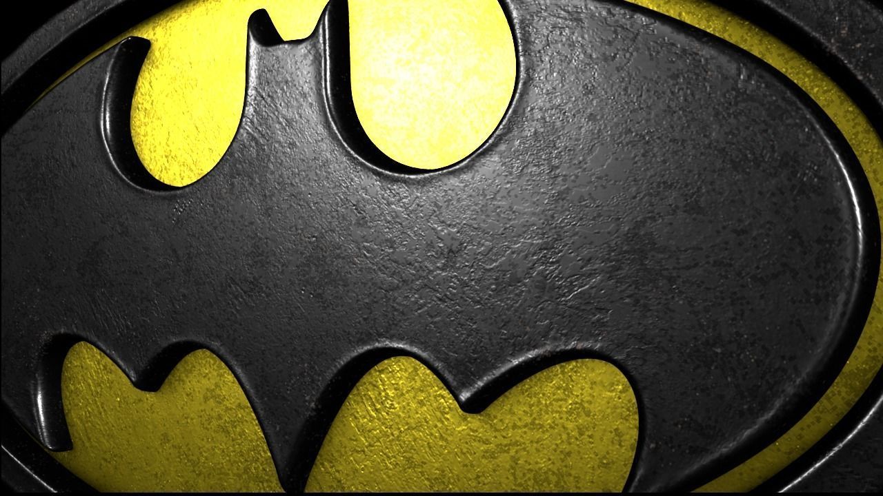 Batman Logo  Free low-poly 3D model_4