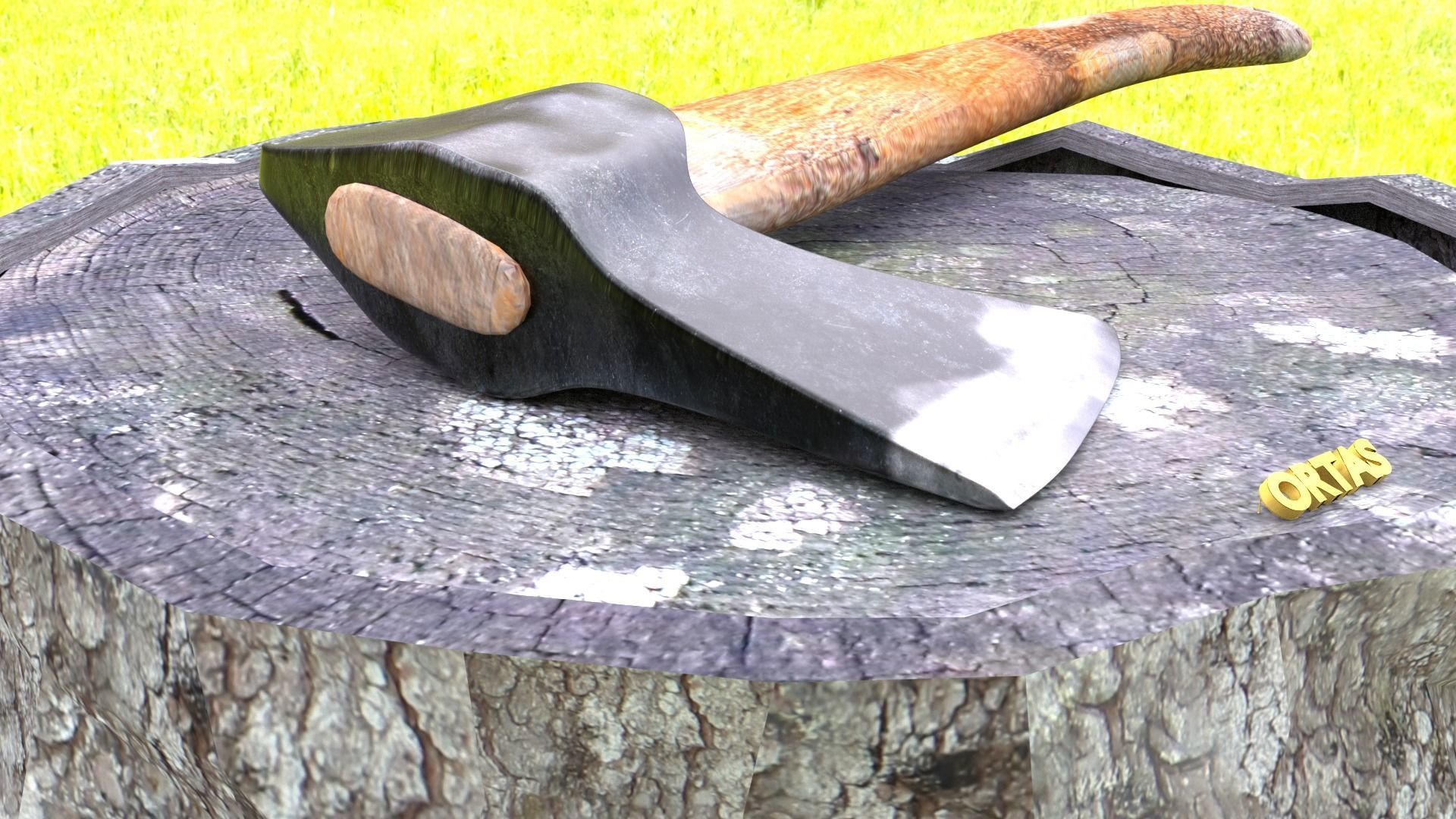 ORTAS AXE NO 1-2-3-4 3D Model Collection_8