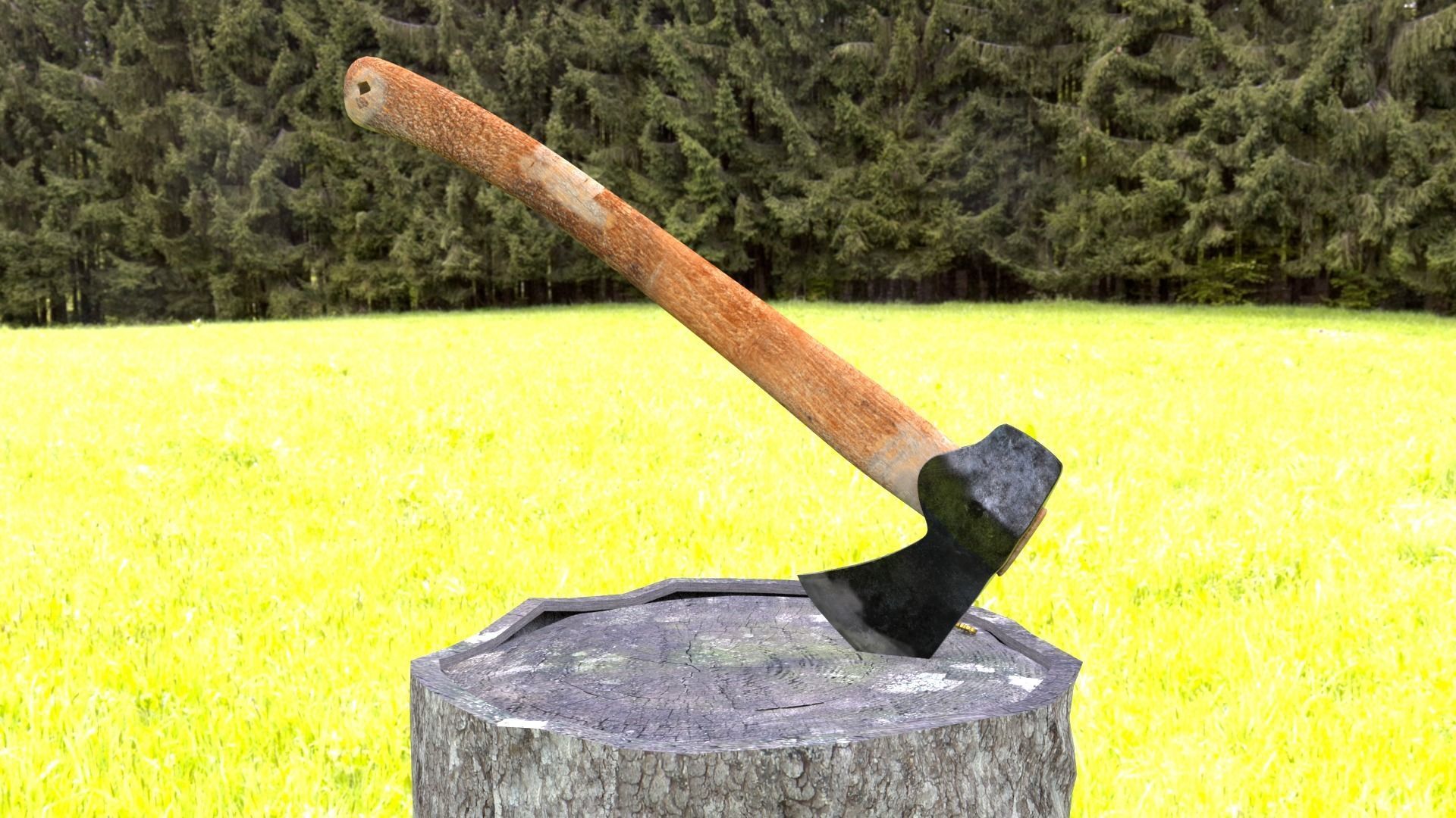 ORTAS AXE NO 1-2-3-4 3D Model Collection_9