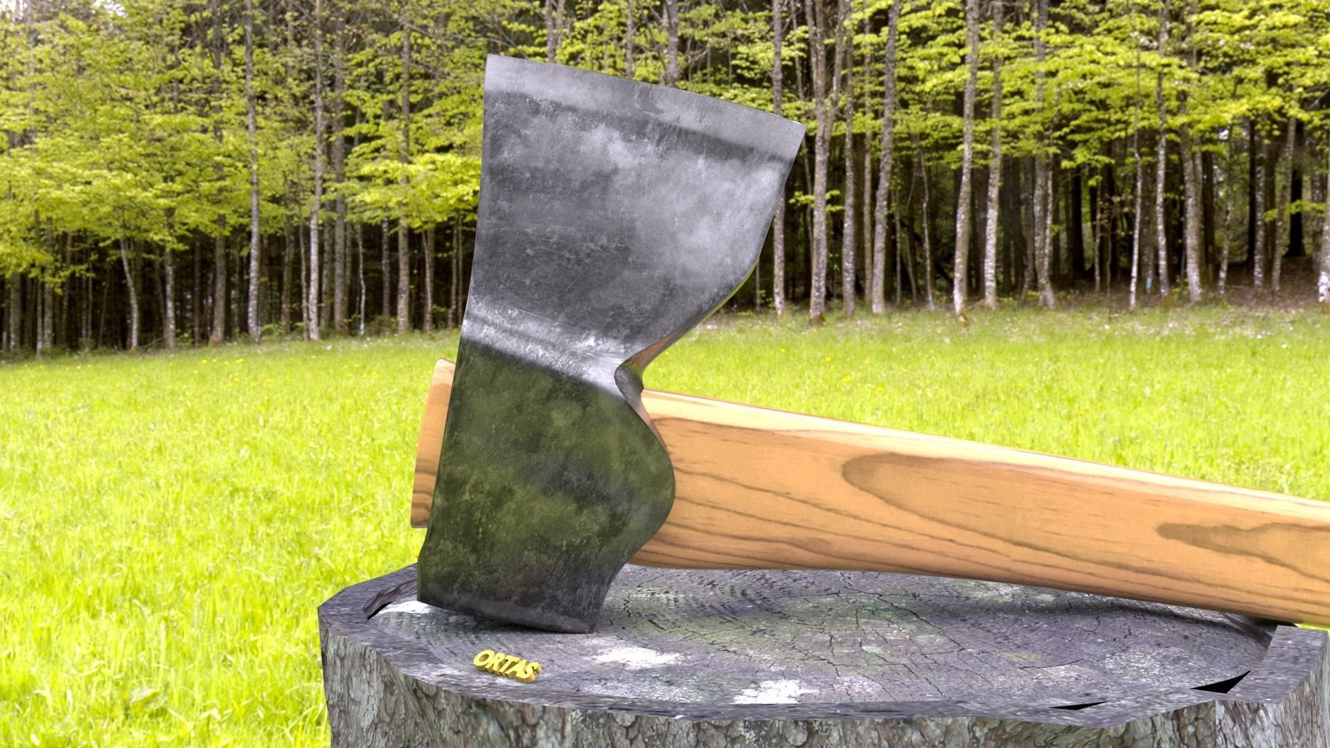 ORTAS AXE NO 1-2-3-4 3D Model Collection_55