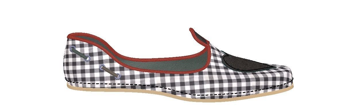 woman shoe last 3D print model_4