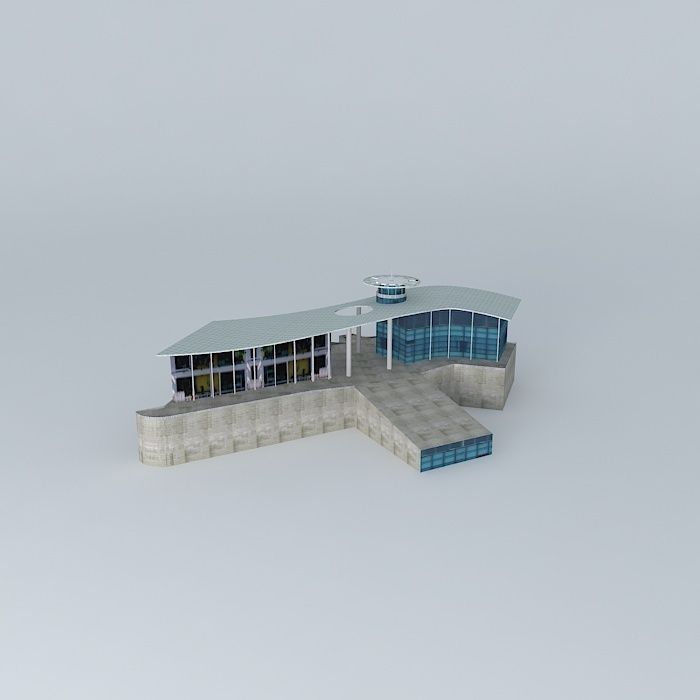 Wuhan marshland 3D model_2