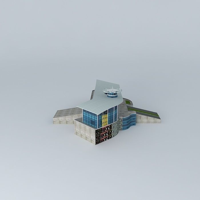 Wuhan marshland 3D model_1