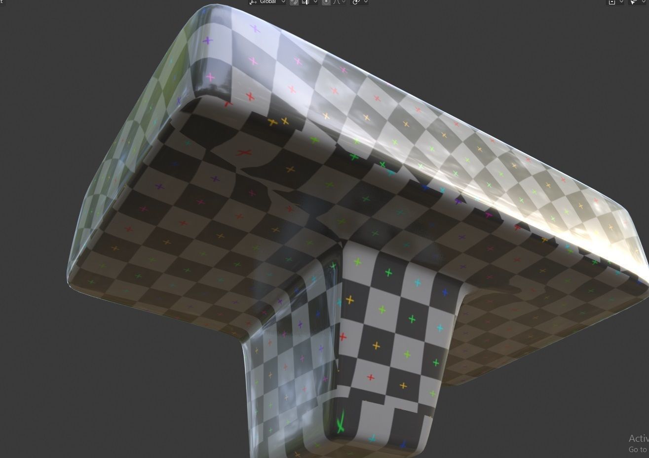 bathroom sink Low-poly 3D model_2