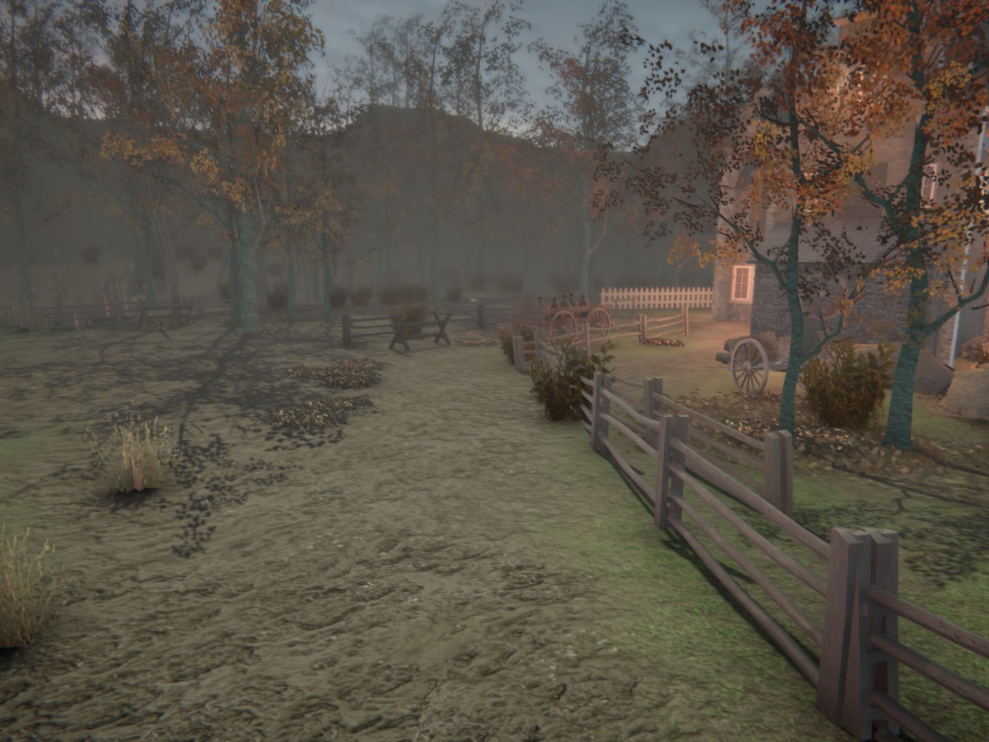 Forest House Low-poly 3D model_2