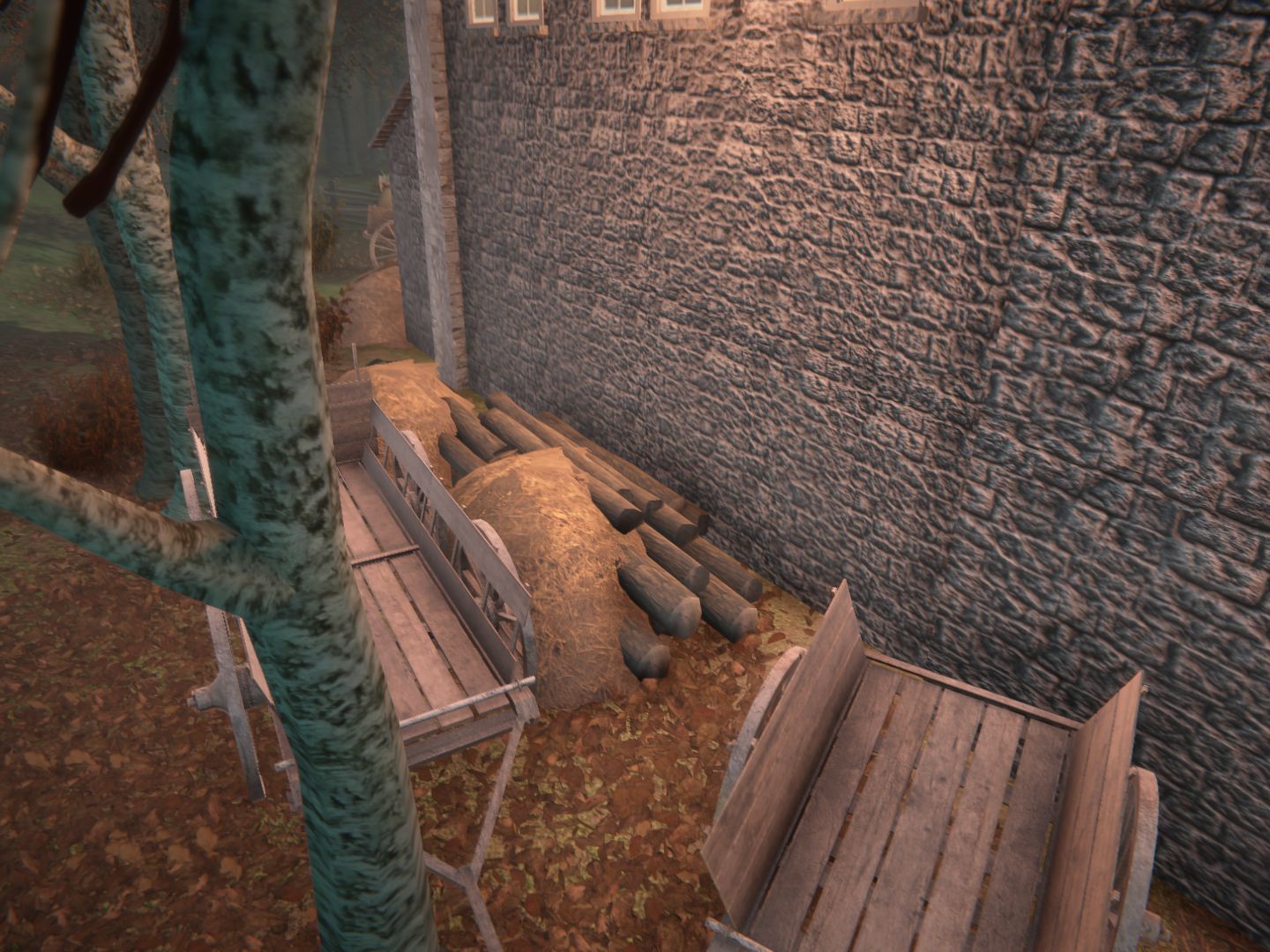 Forest House Low-poly 3D model_11