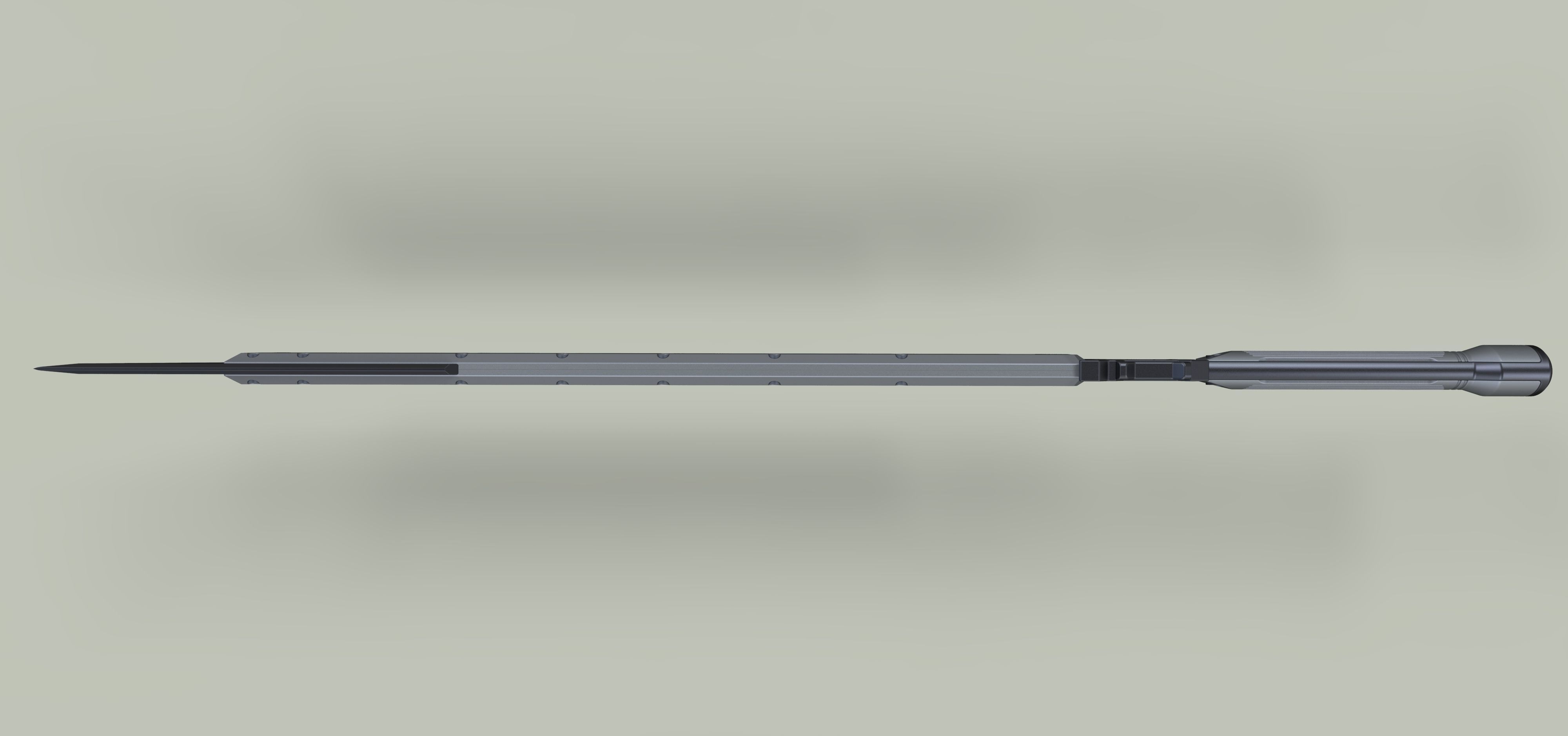 Sword Rest for the Wicked from game Destiny II 3D model_7