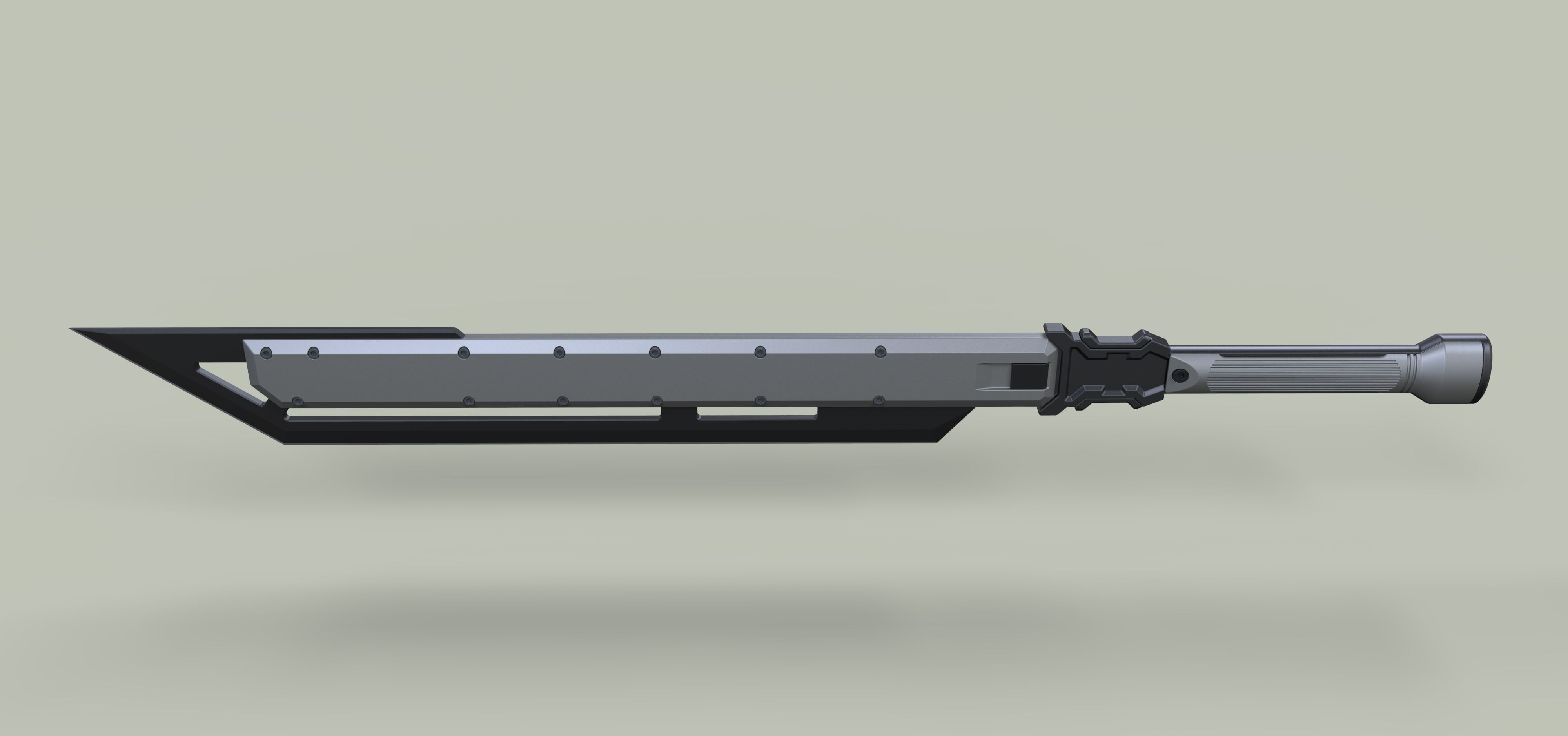 Sword Rest for the Wicked from game Destiny II 3D model_6