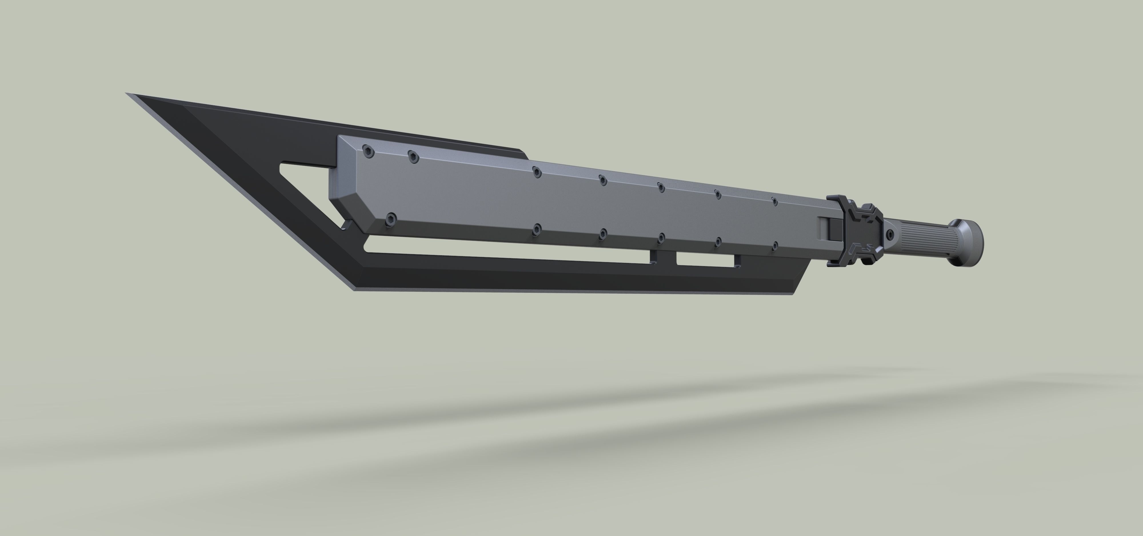 Sword Rest for the Wicked from game Destiny II 3D model_1