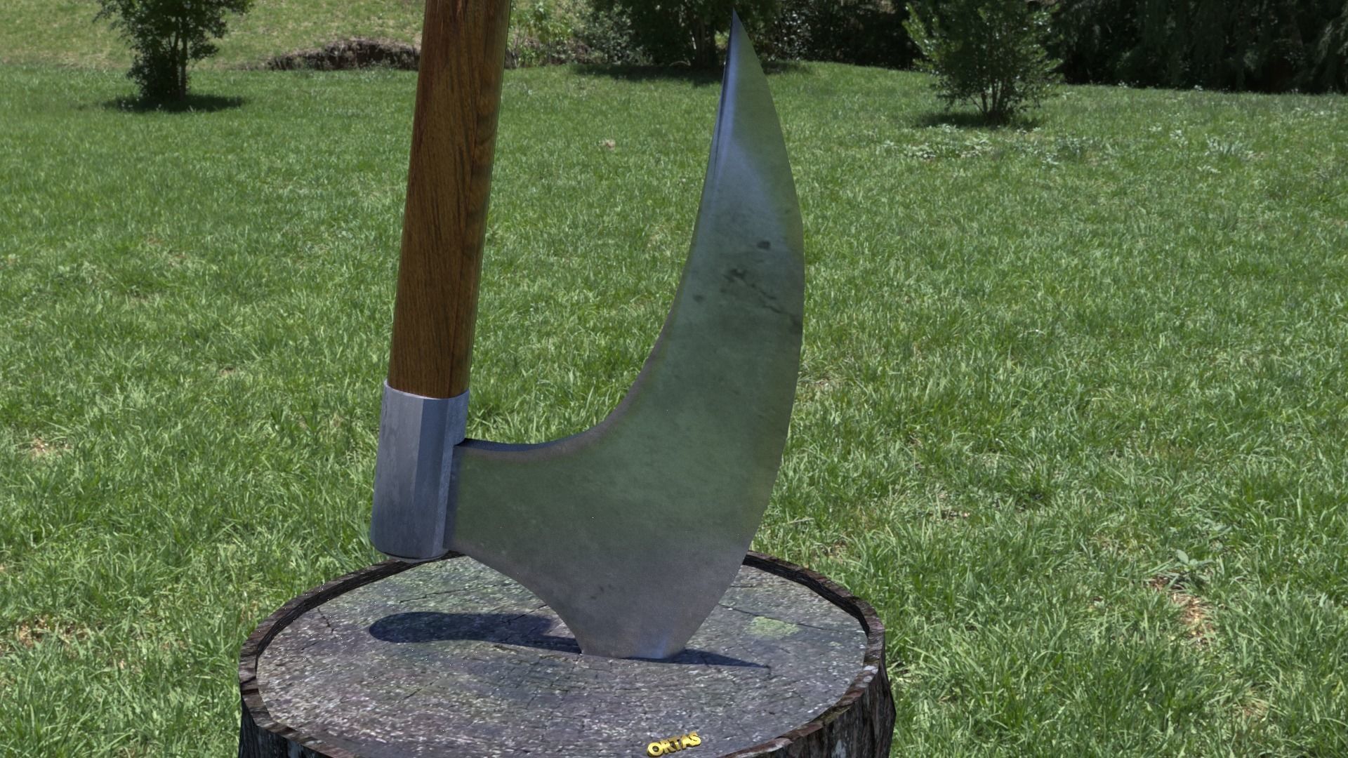 ORTAS AXE NO 7 AND NO 8 3D Model Collection_12