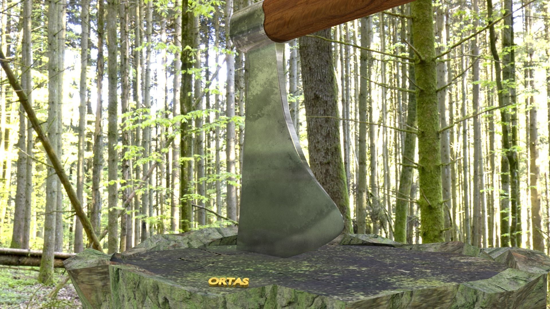ORTAS AXE NO 7 AND NO 8 3D Model Collection_40