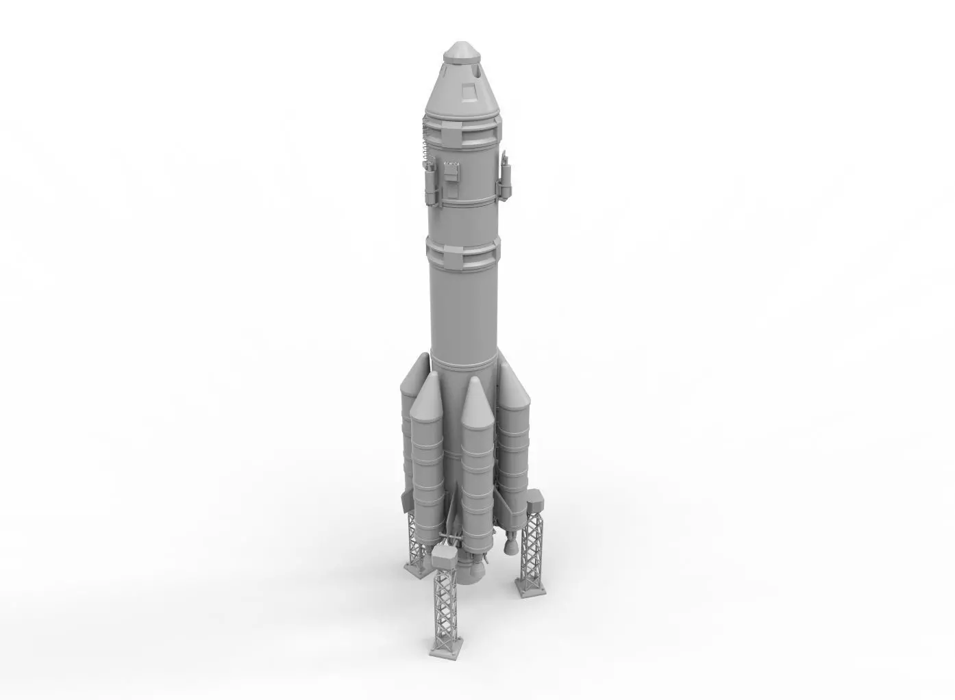 KSP Kerbal X Spaceship 3D print model
