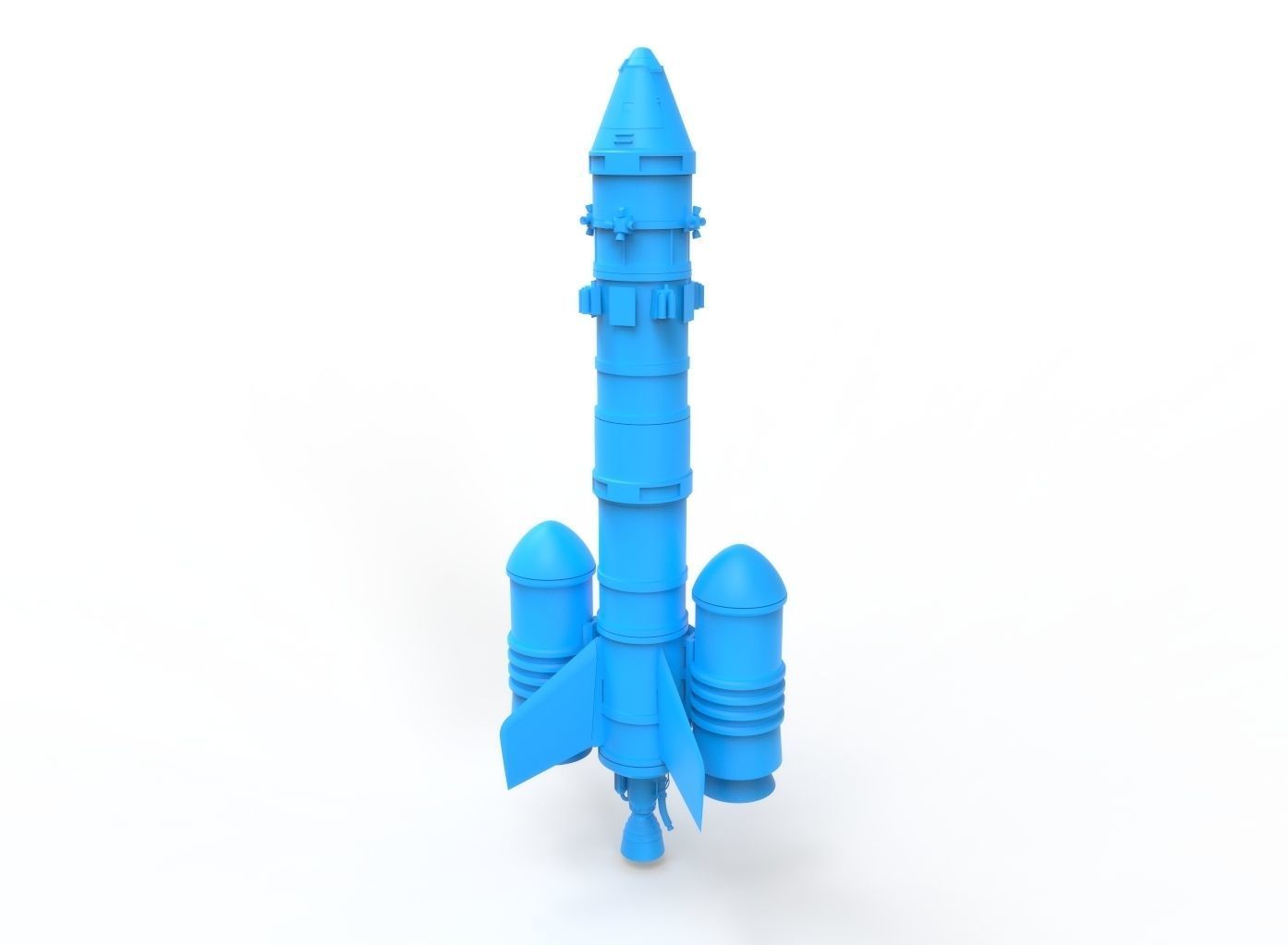 KSP Kerbal 1 Spaceship 3D print model_5