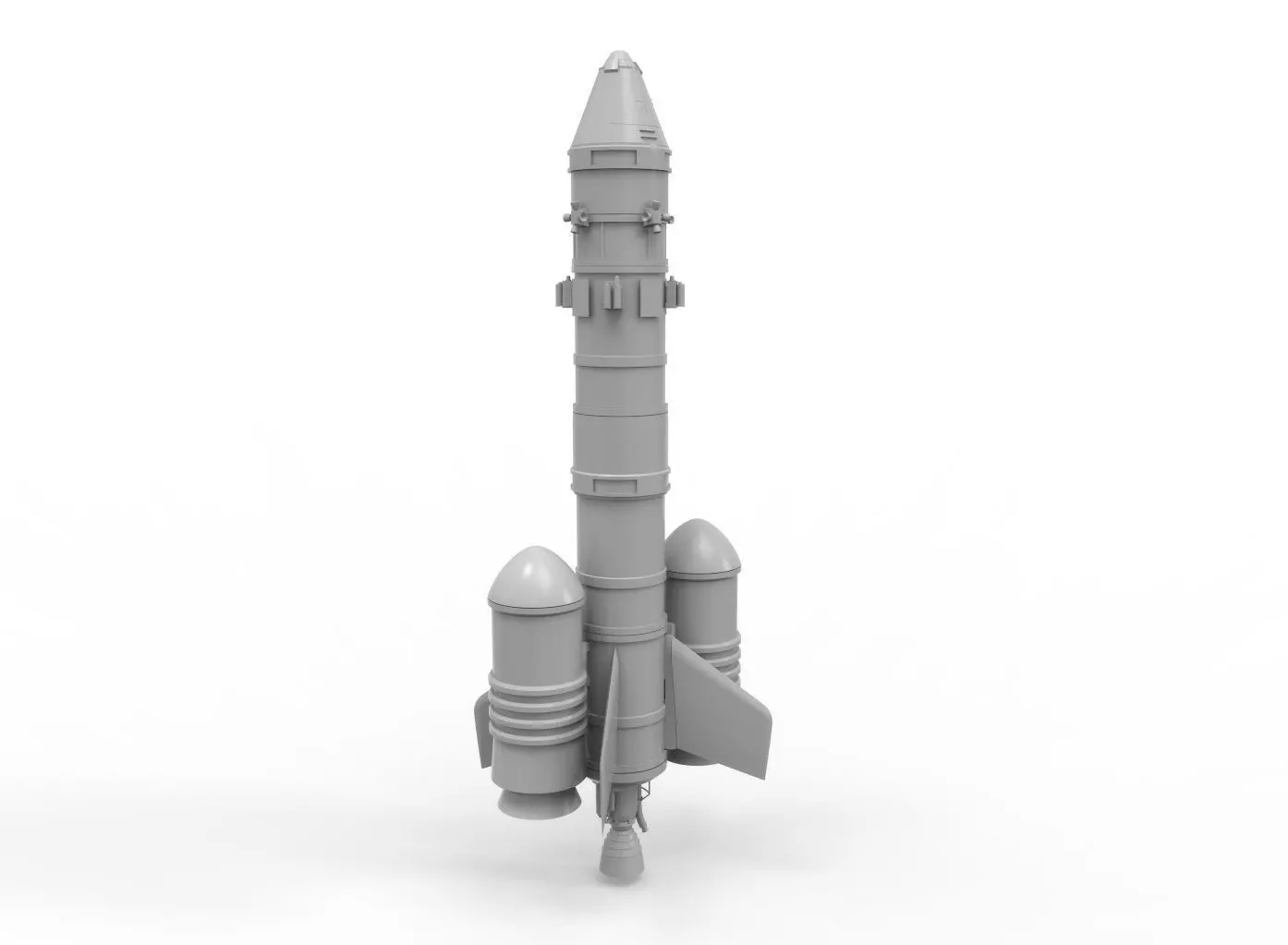 KSP Kerbal 1 Spaceship 3D print model_0