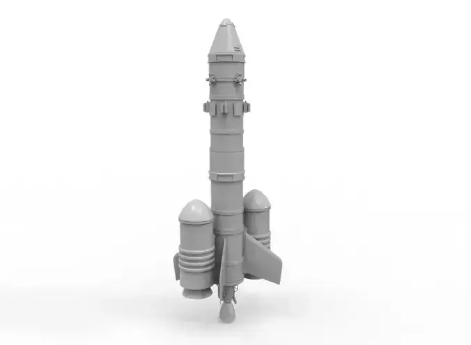 KSP Kerbal 1 Spaceship 3D print model