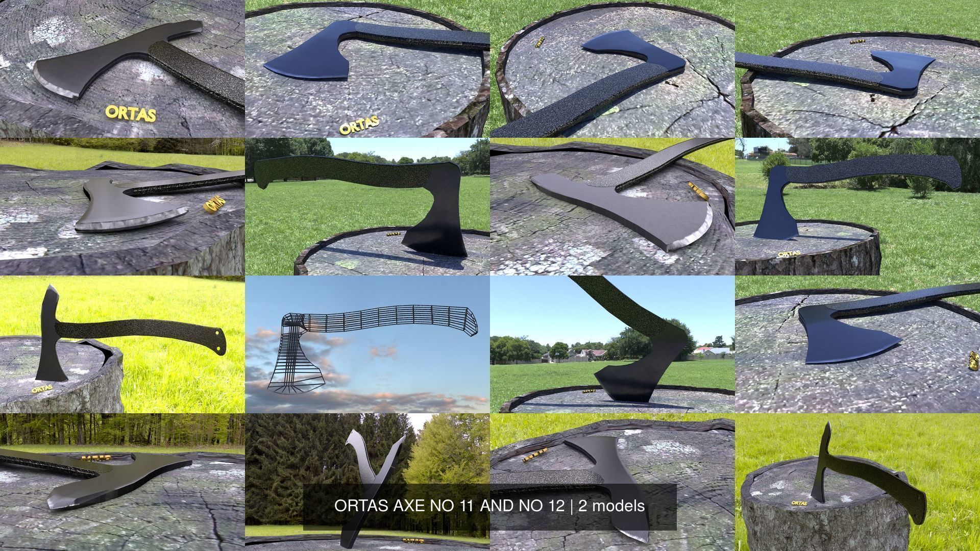 ORTAS AXE NO 11 AND NO 12