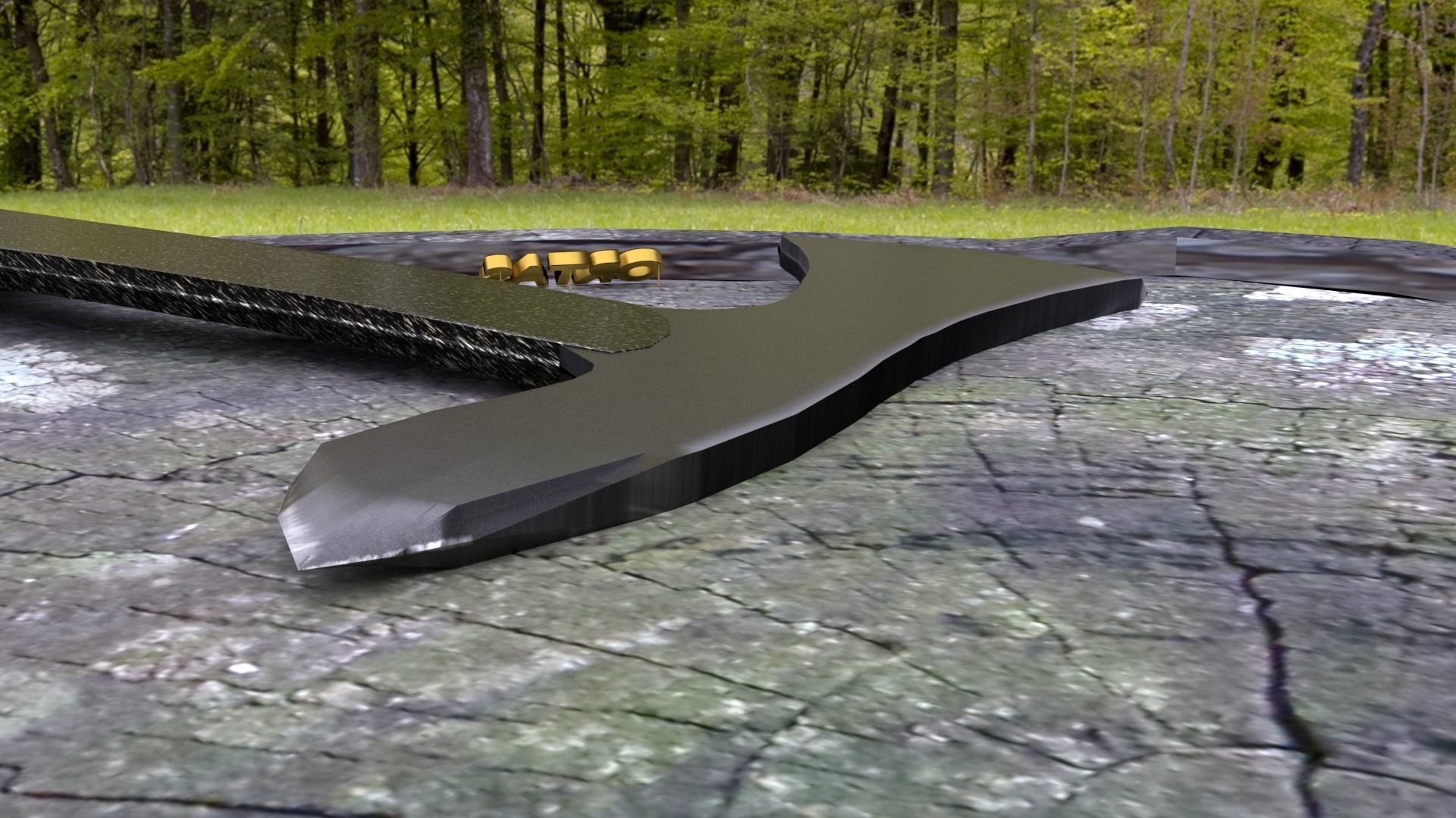 ORTAS AXE NO 11 AND NO 12 3D Model Collection_7