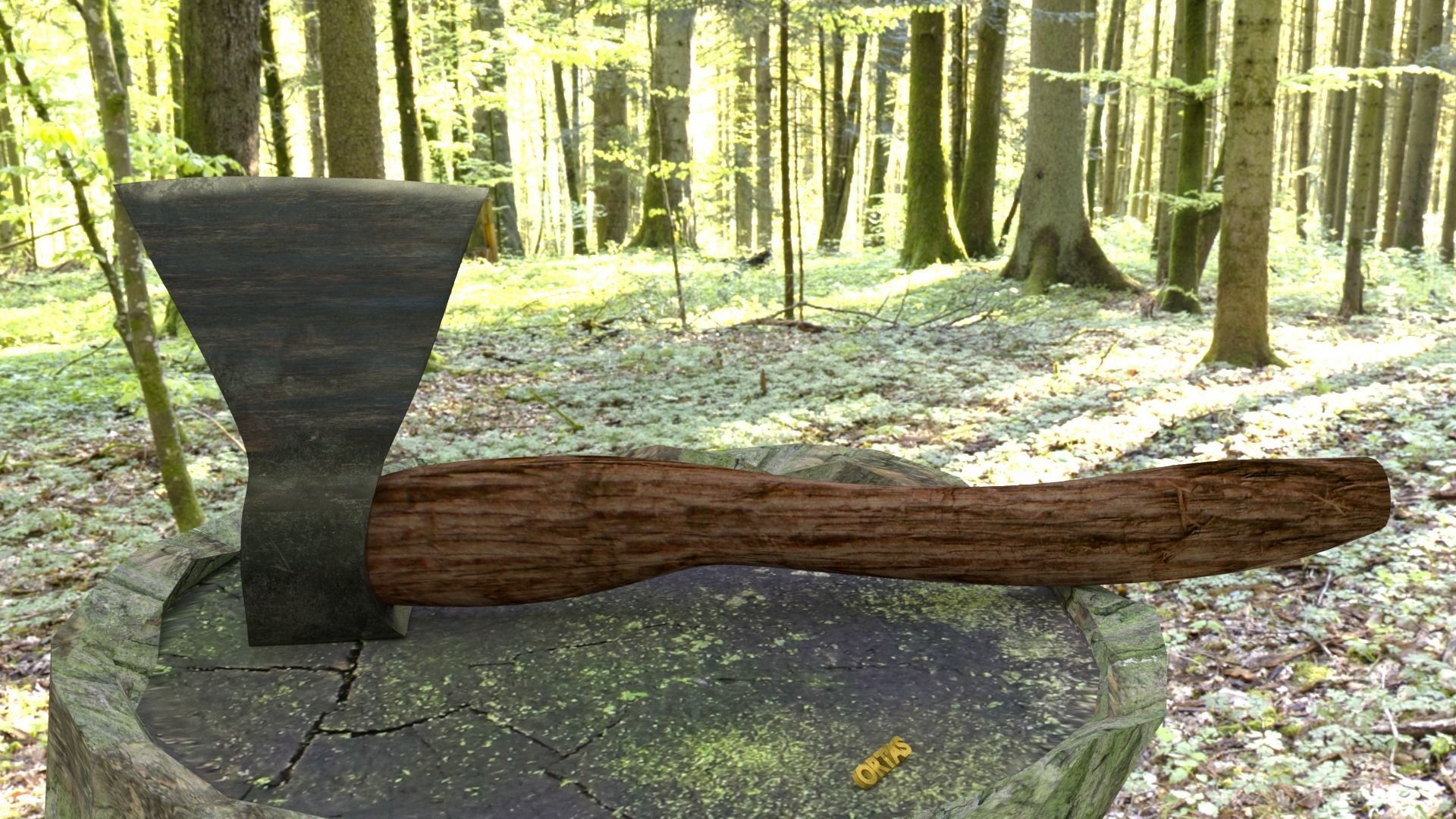 ORTAS AXE NO 9-10-11-12 3D Model Collection_9