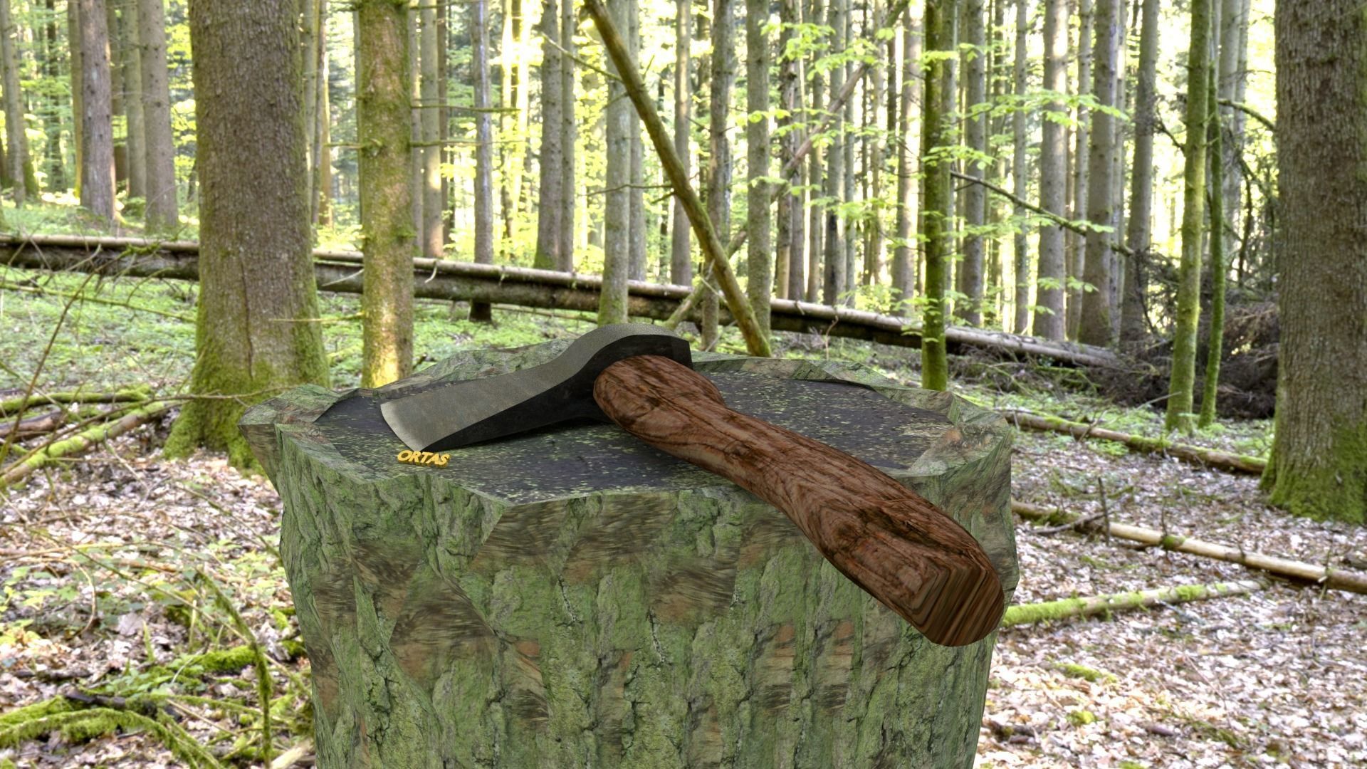 ORTAS AXE NO 9-10-11-12 3D Model Collection_8