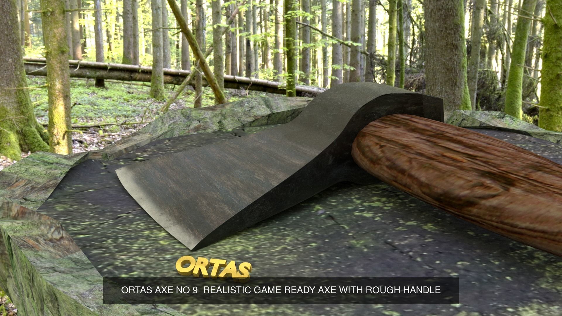 ORTAS AXE NO 9-10-11-12 3D Model Collection_1