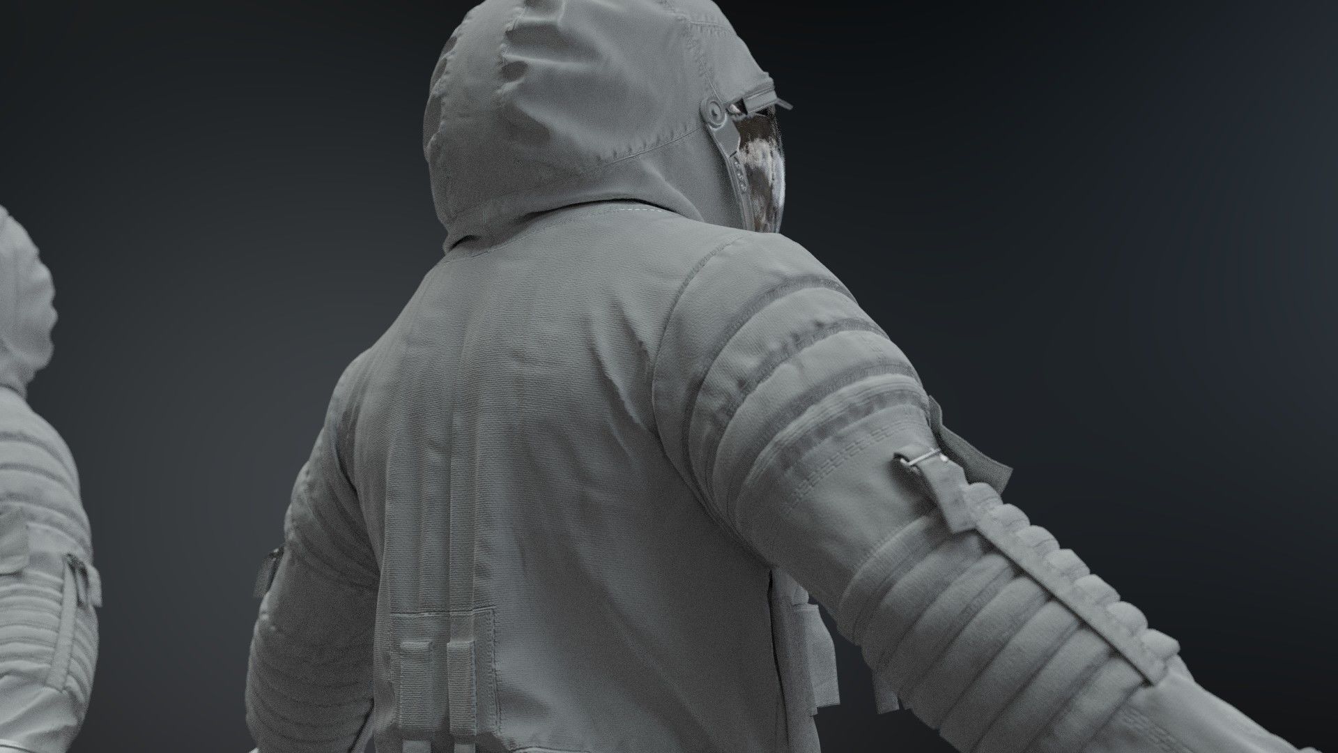 SPACESUIT Russian Sokol Kv2 3D model_22