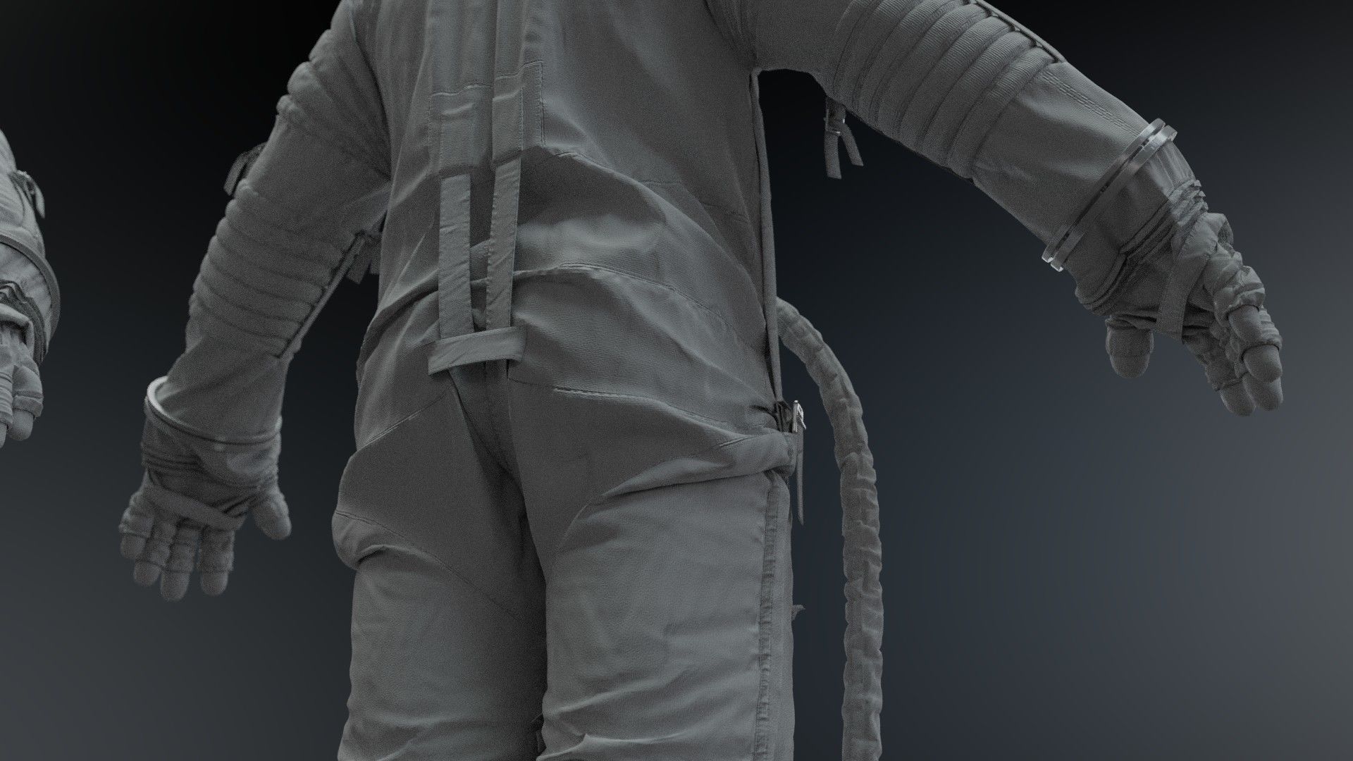 SPACESUIT Russian Sokol Kv2 3D model_21