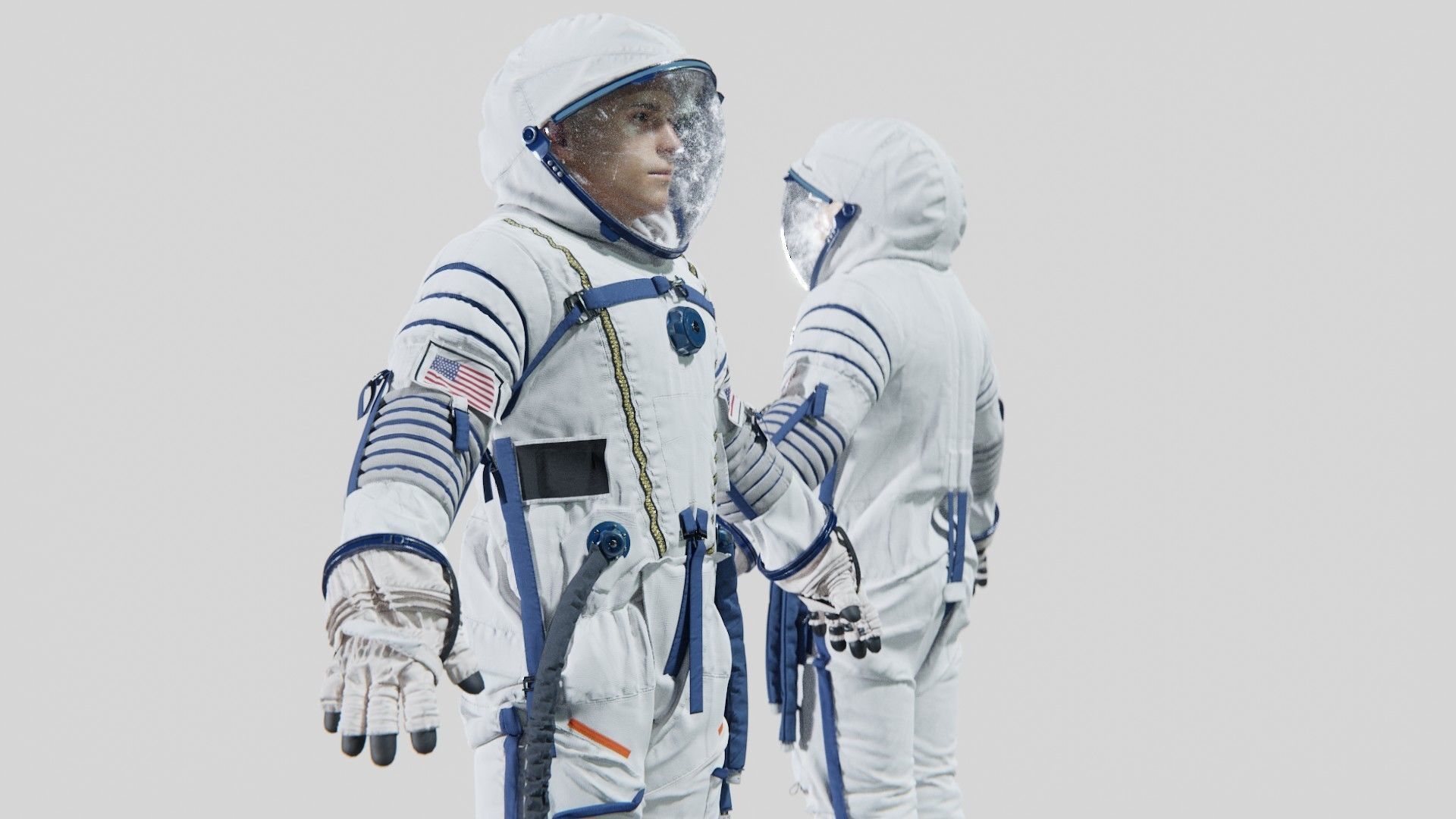 SPACESUIT Russian Sokol Kv2 3D model_4