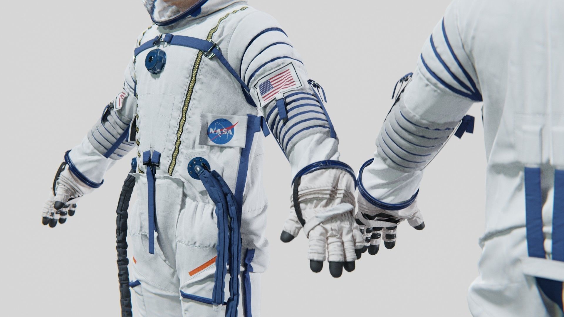 SPACESUIT Russian Sokol Kv2 3D model_5