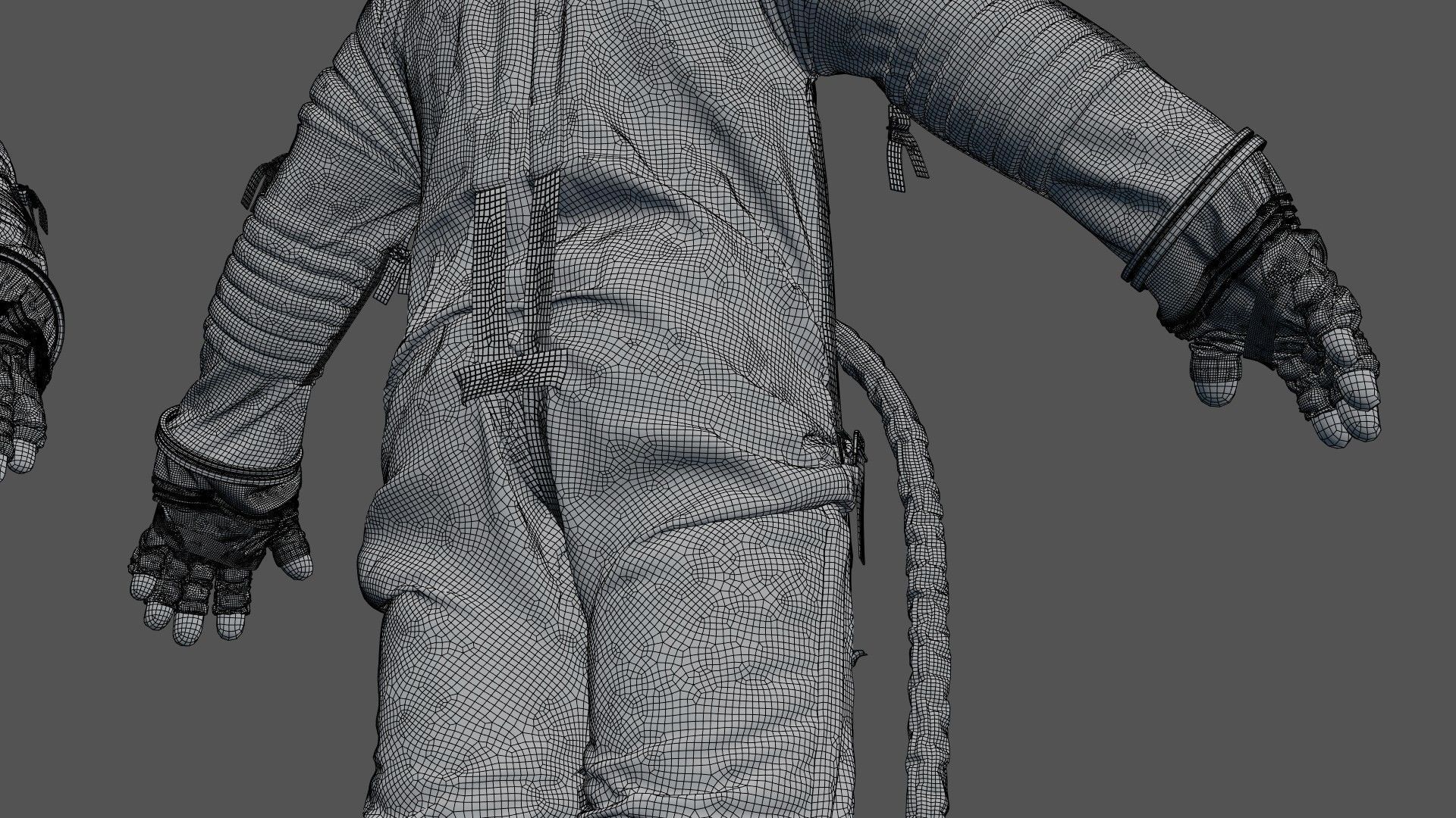 SPACESUIT Russian Sokol Kv2 3D model_32