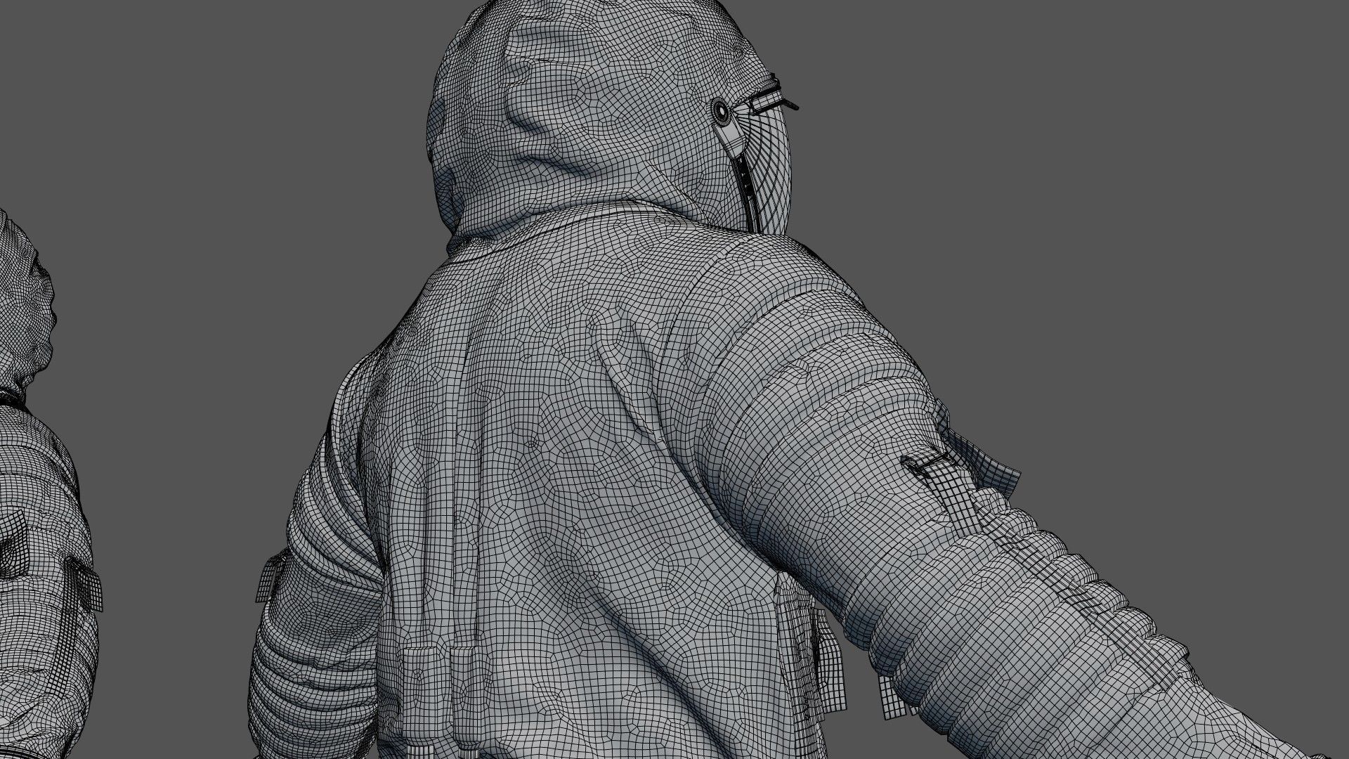 SPACESUIT Russian Sokol Kv2 3D model_33