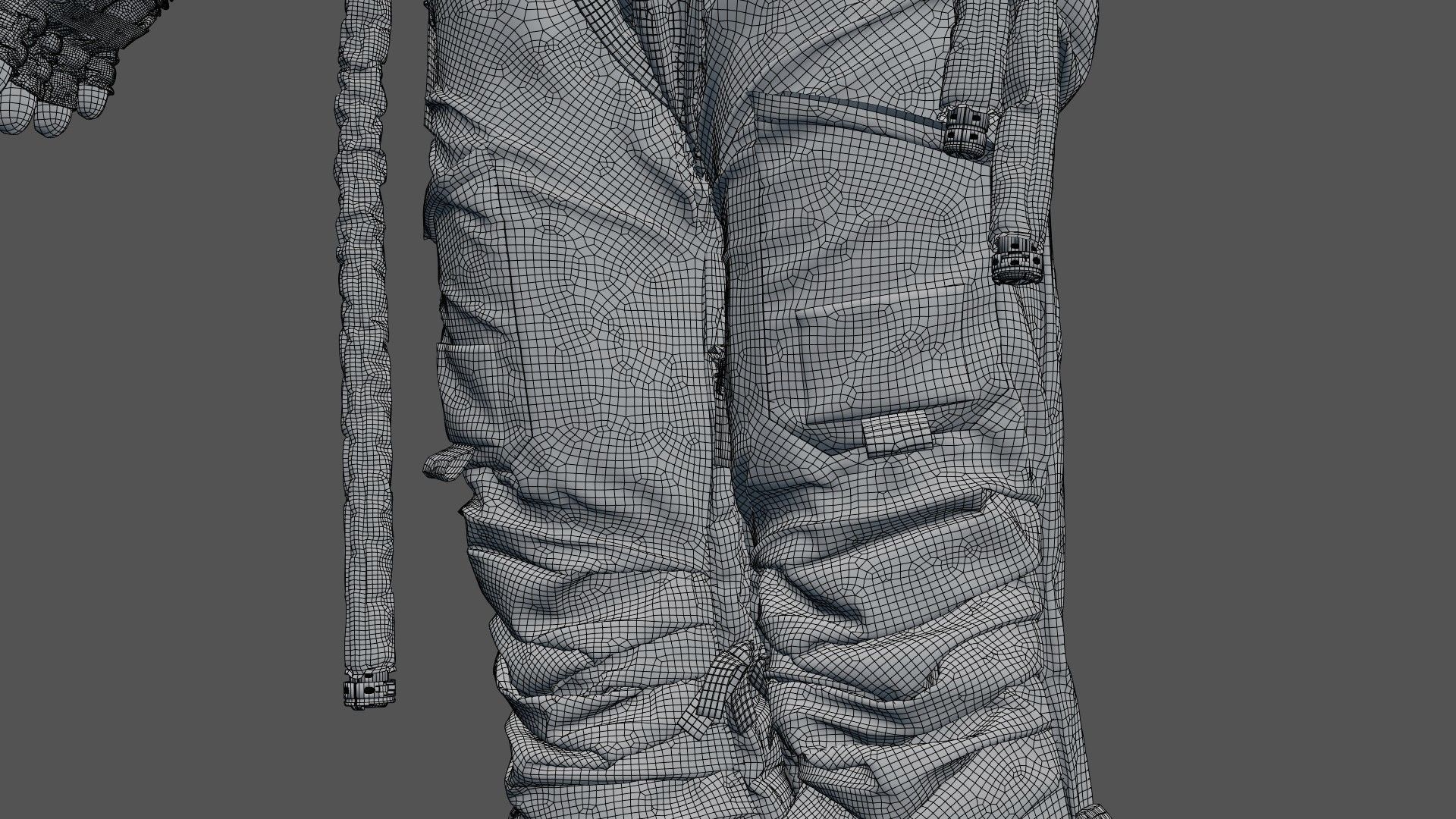 SPACESUIT Russian Sokol Kv2 3D model_29