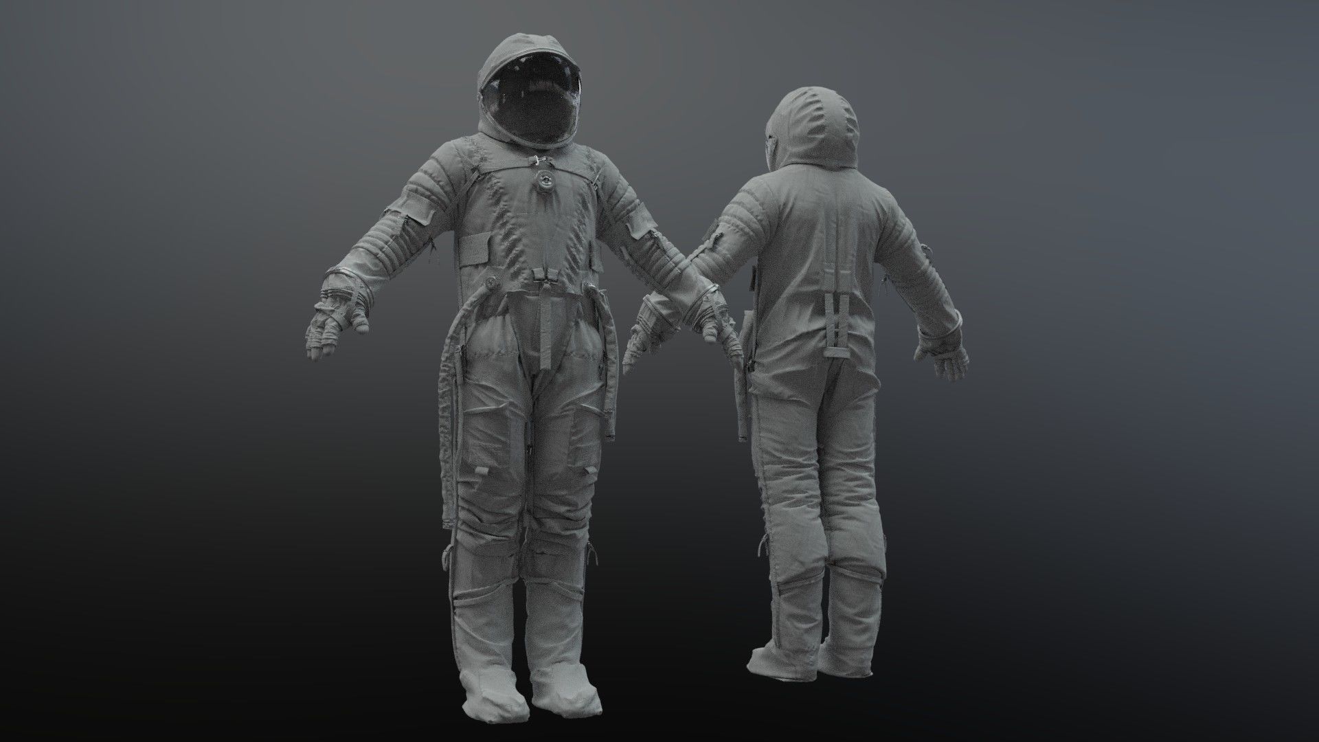 SPACESUIT Russian Sokol Kv2 3D model_14