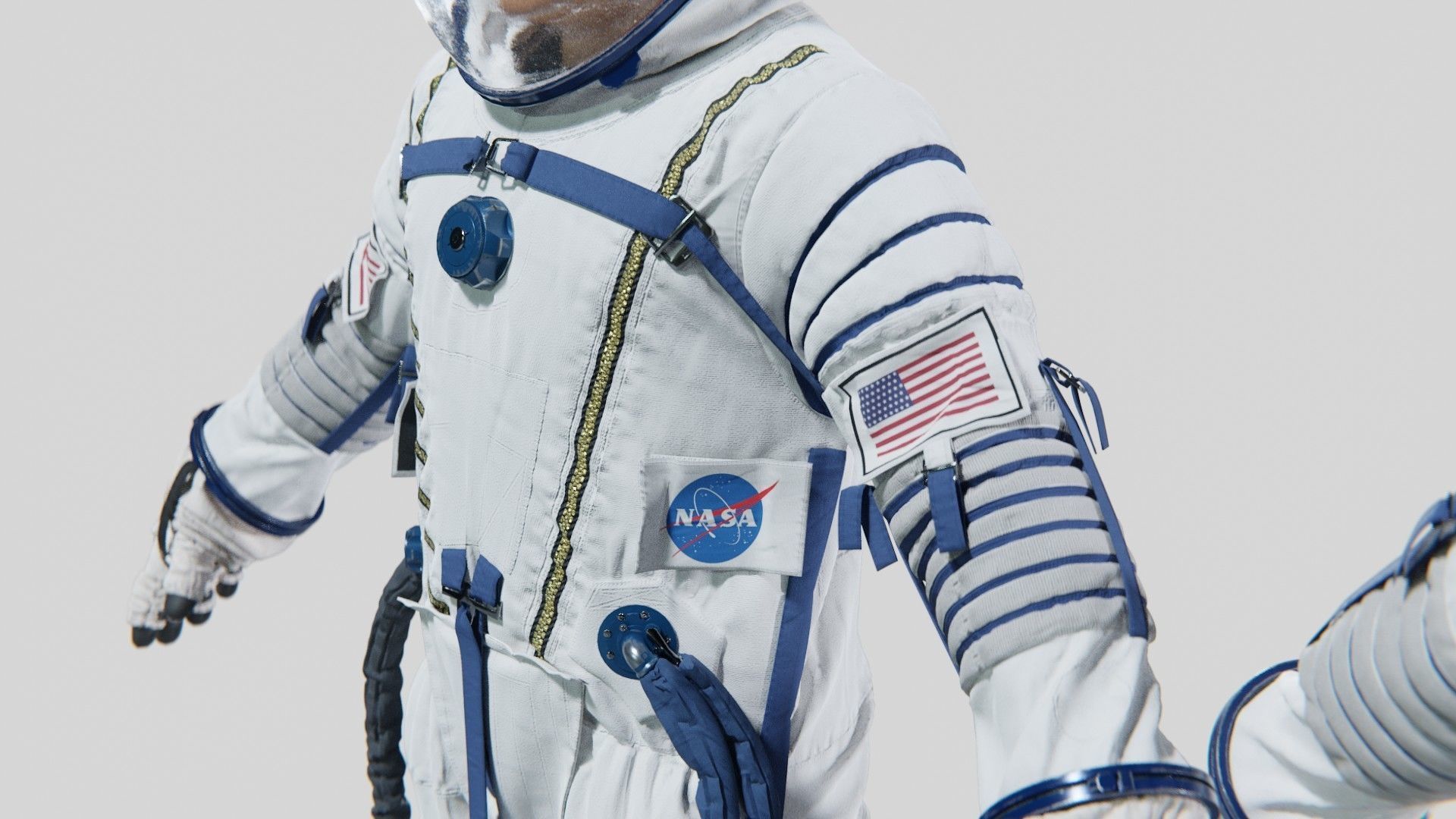 SPACESUIT Russian Sokol Kv2 3D model_12