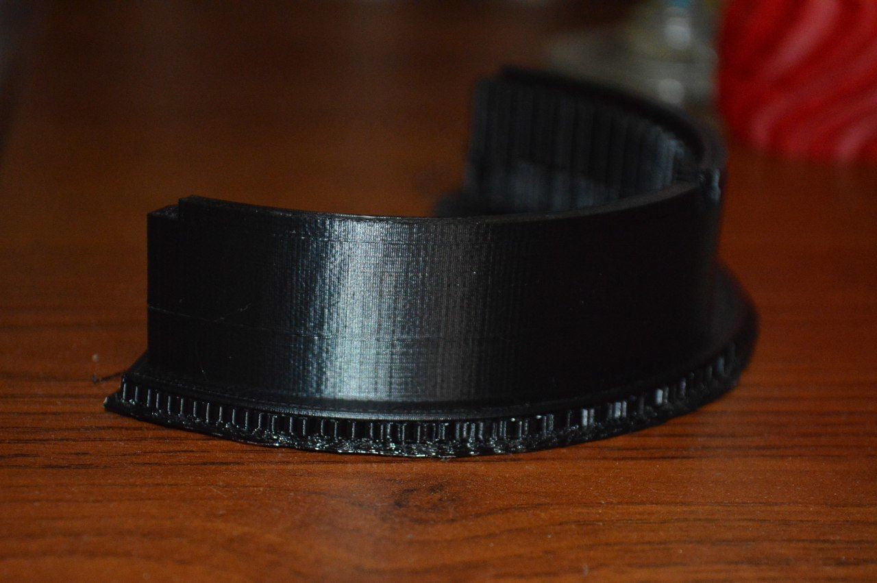 Gear and crescent trapeze wipers Mercedes W140 W202 W210 3D print model_4