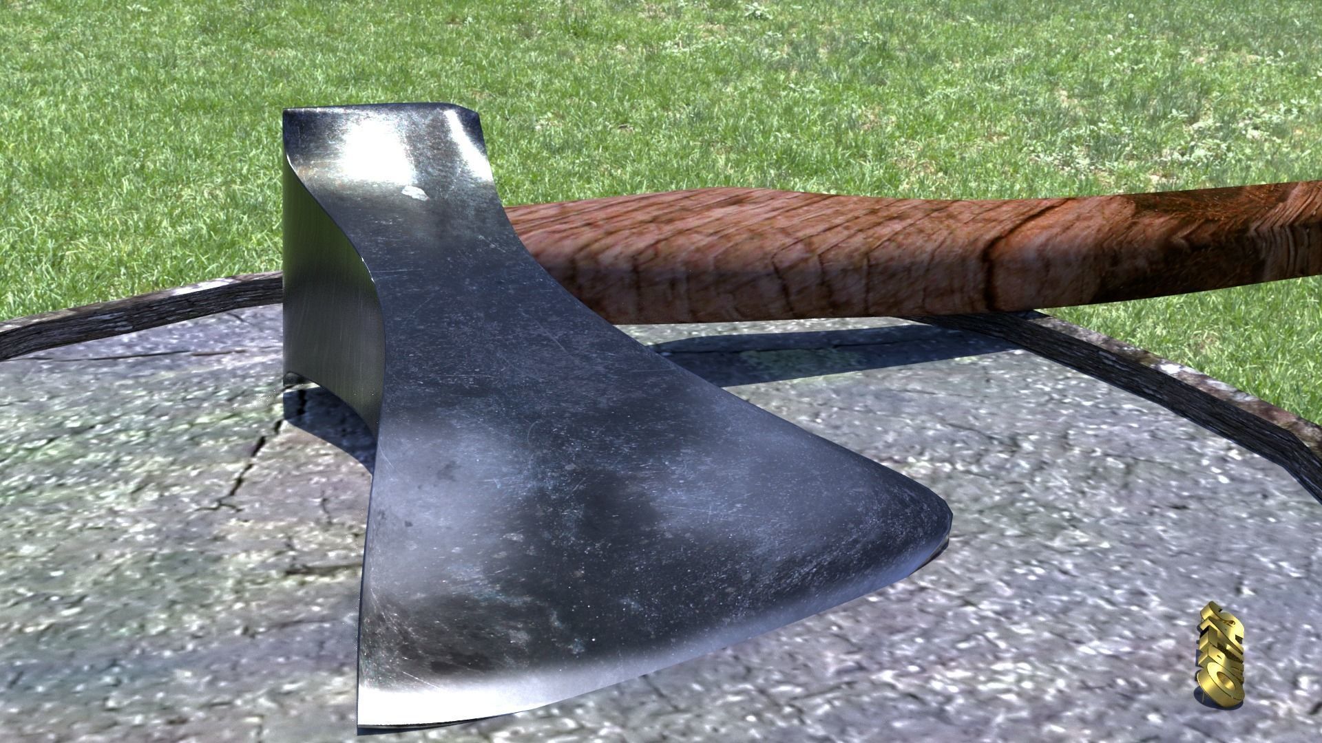 ORTAS AXE NO 13-14-15-16 3D Model Collection_27