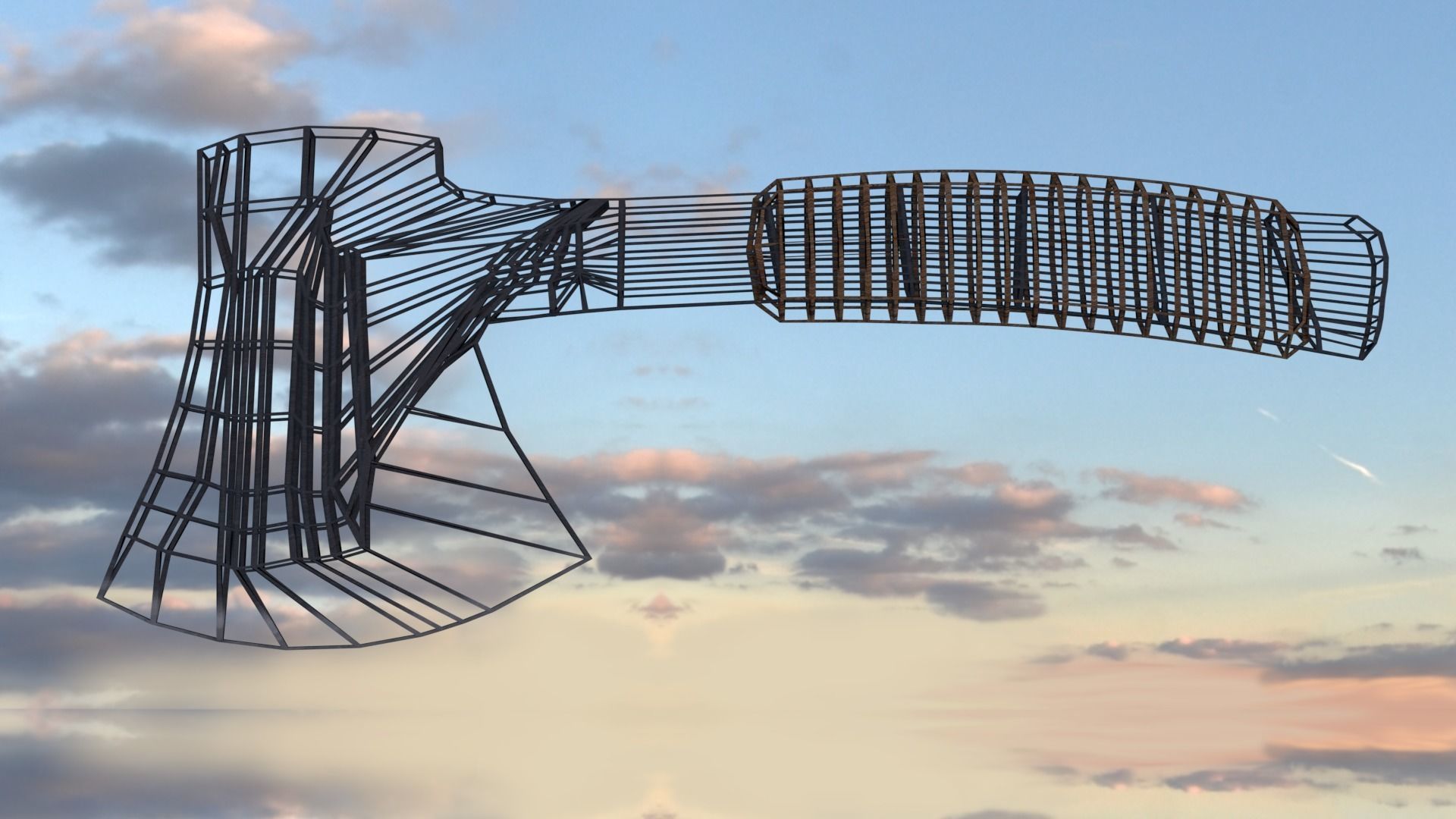 ORTAS AXE NO 13-14-15-16 3D Model Collection_16