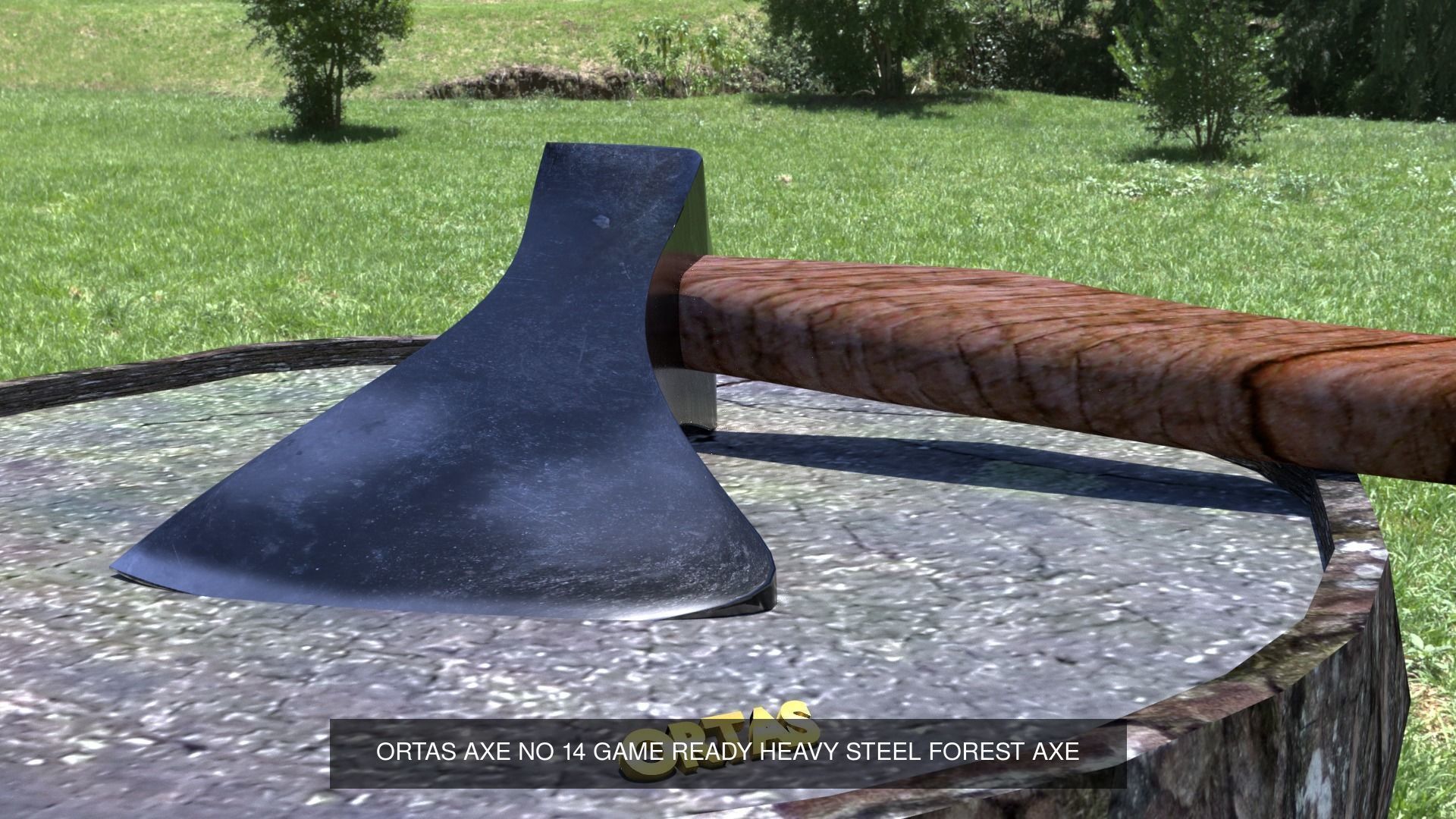 ORTAS AXE NO 13-14-15-16 3D Model Collection_2