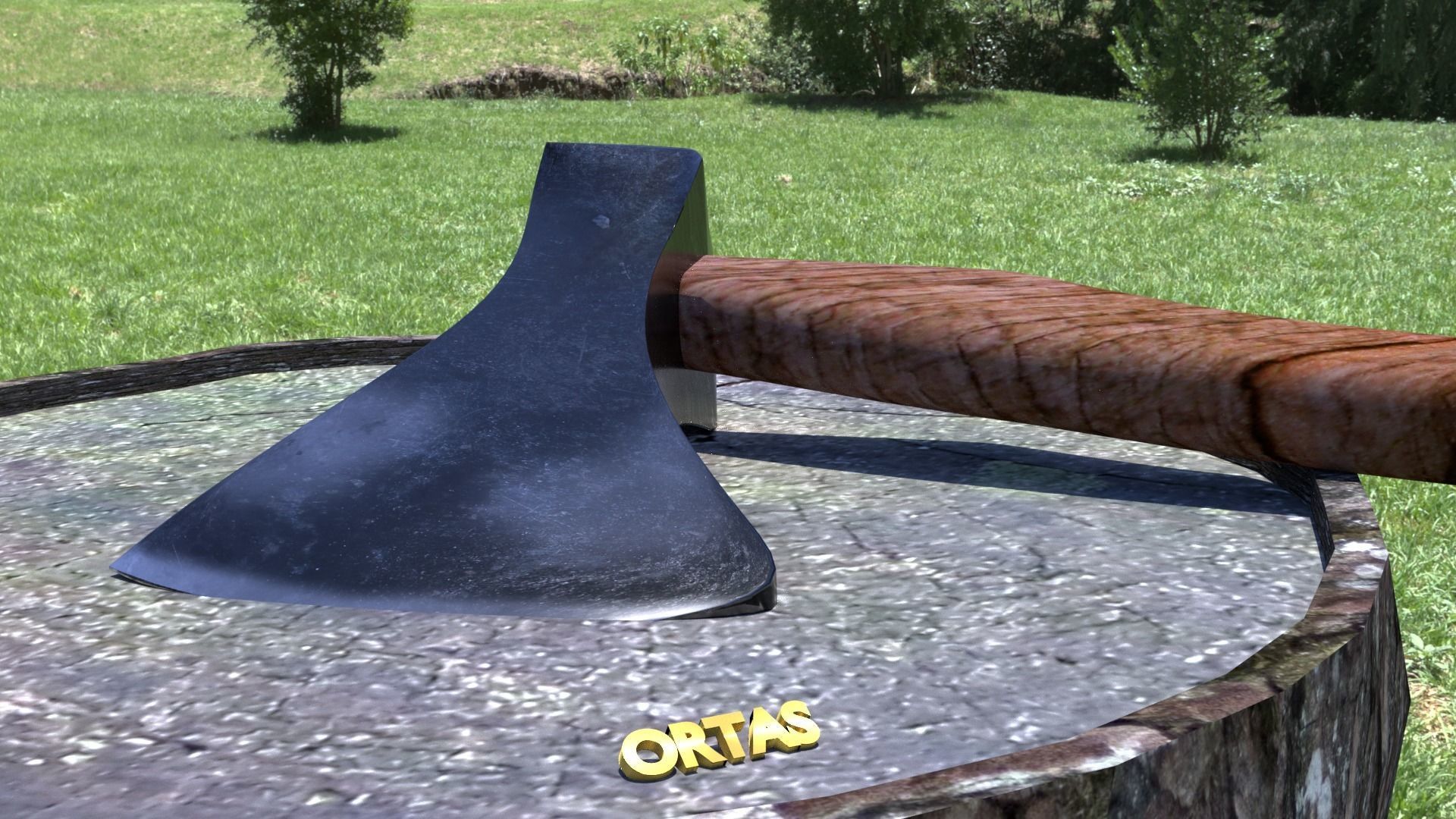 ORTAS AXE NO 13-14-15-16 3D Model Collection_25