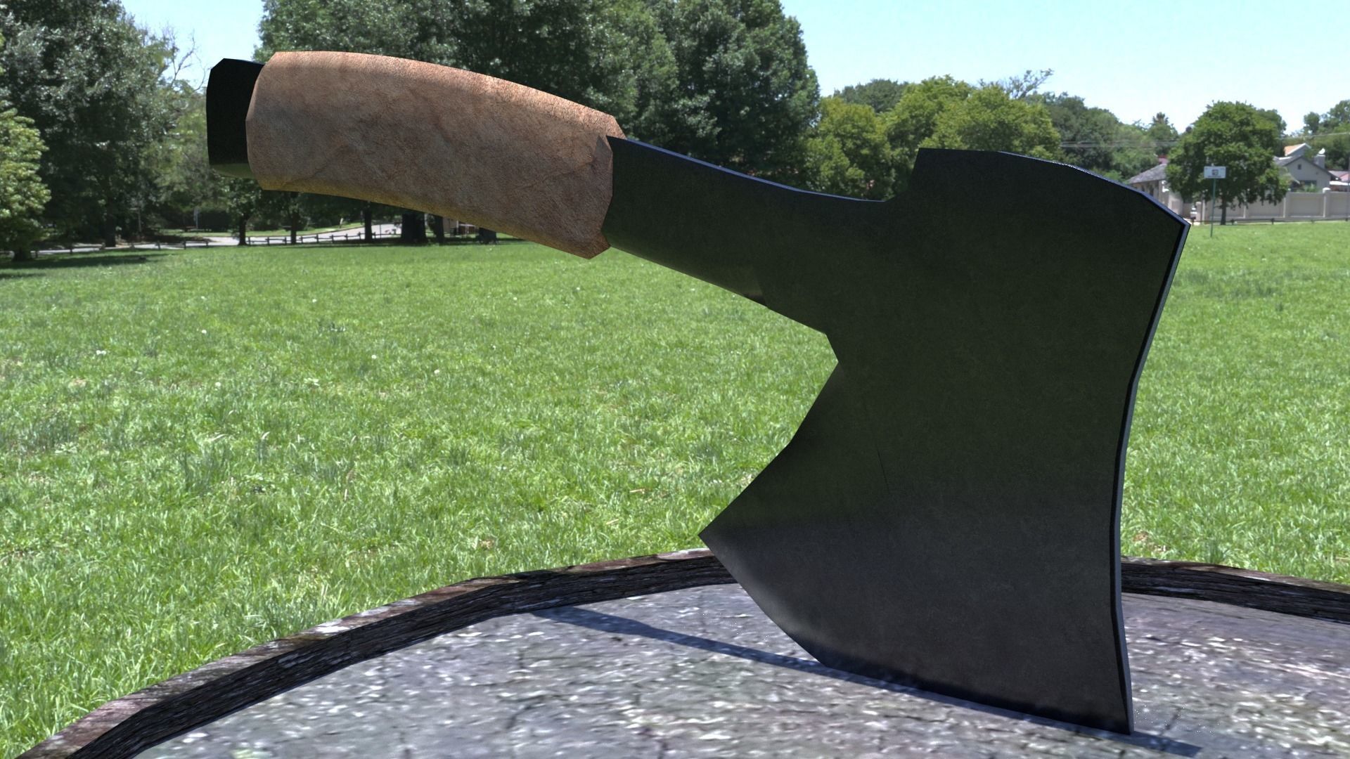 ORTAS AXE NO 13-14-15-16 3D Model Collection_6